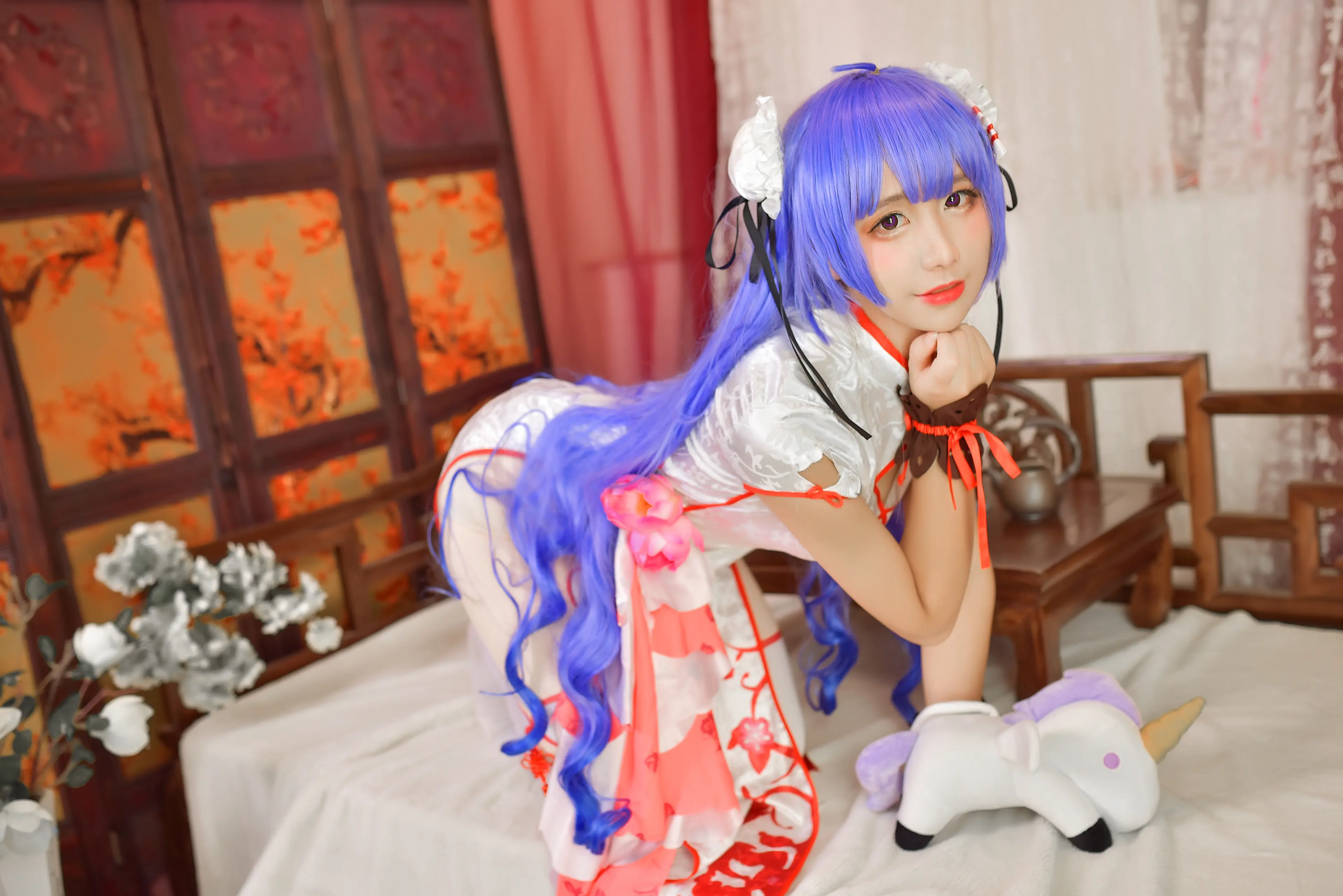 九曲 旗袍独角兽 [10P]