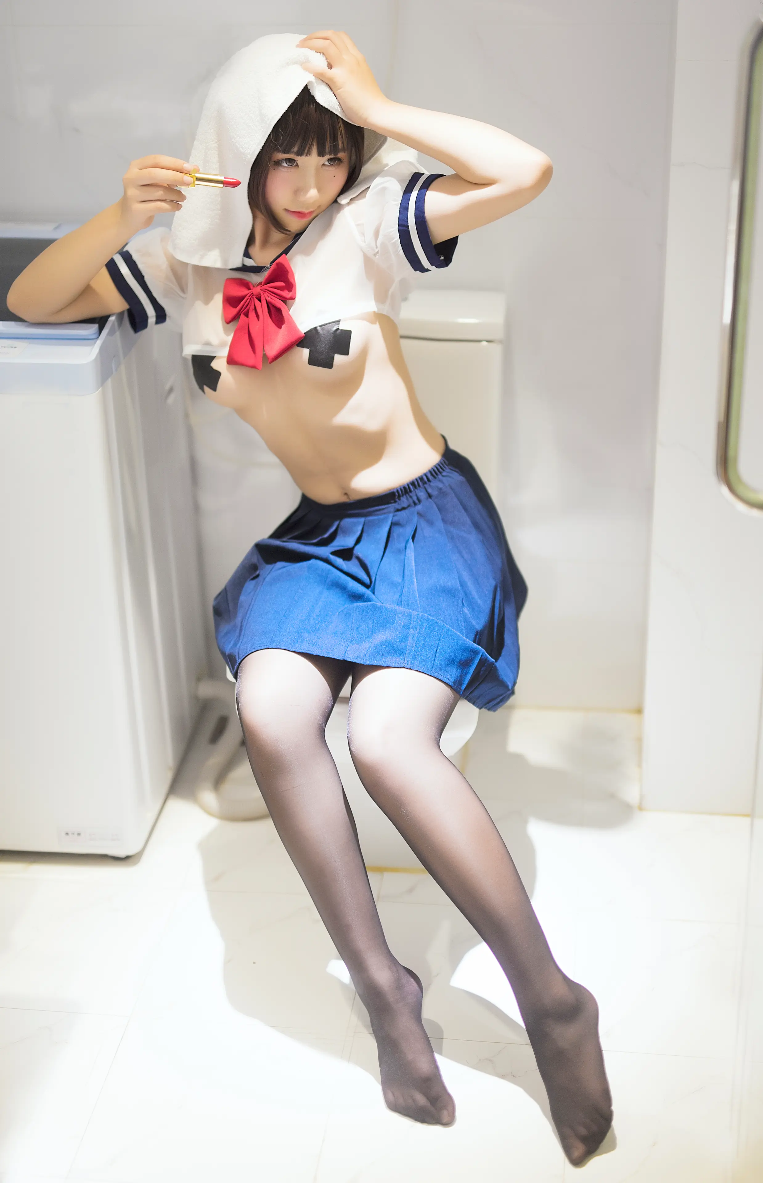 九曲 透明JK [22P]