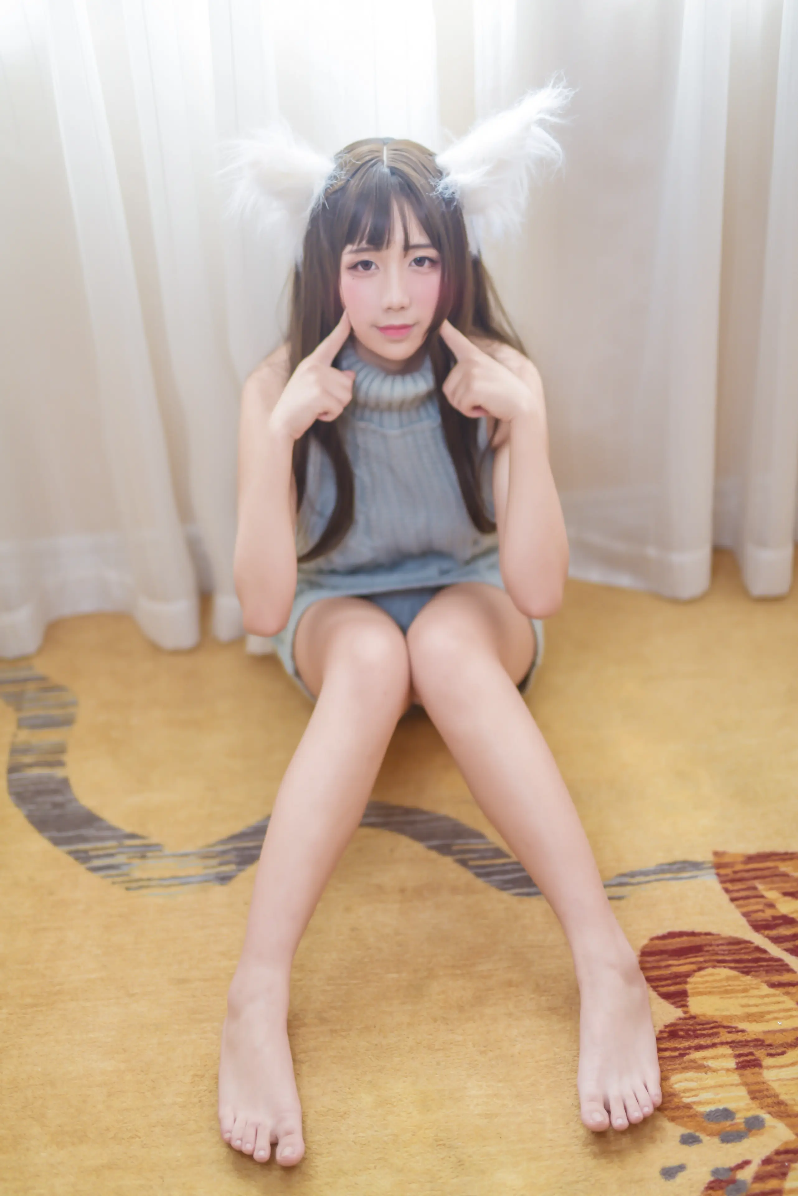 九曲 露背毛衣 [45P]