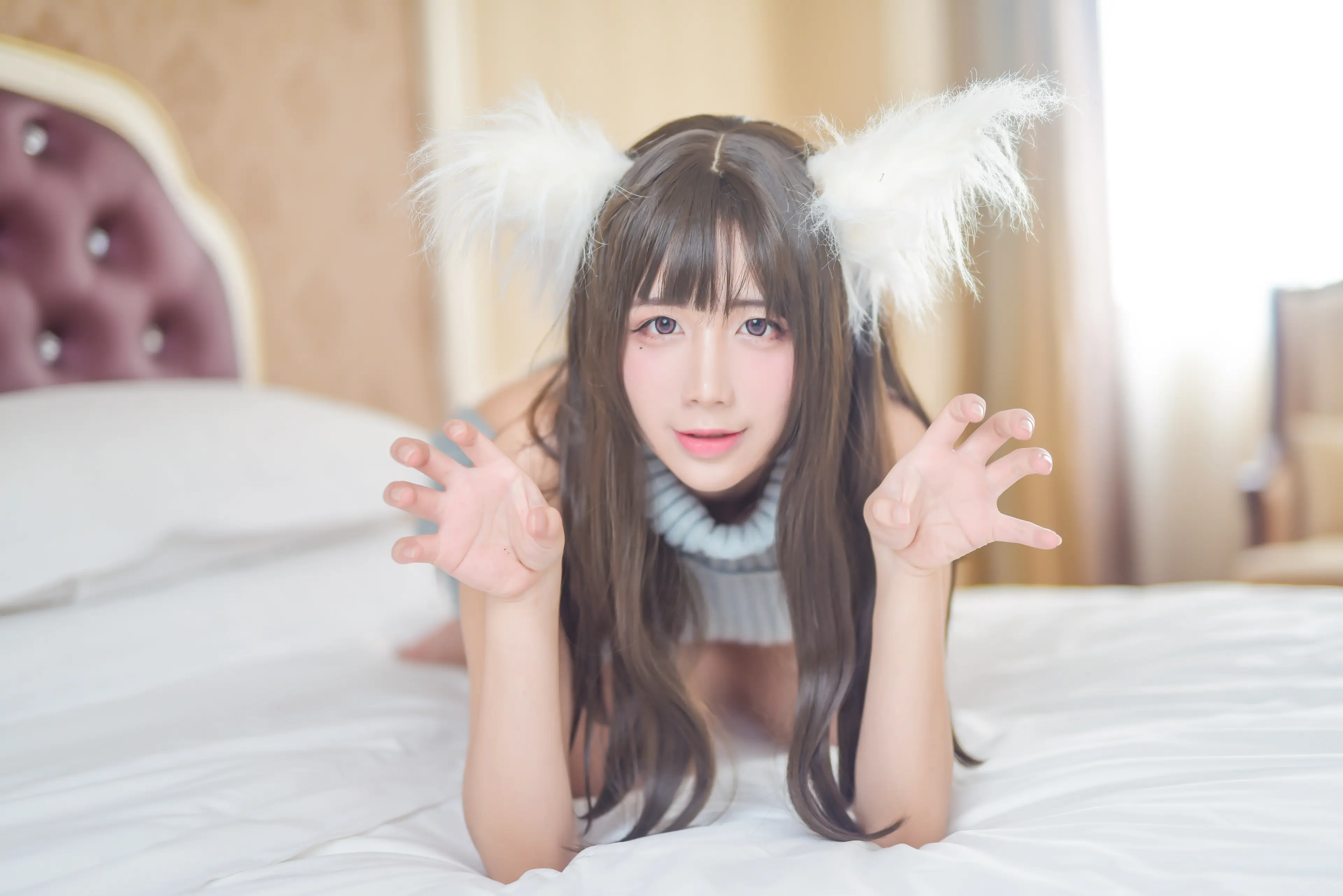 九曲 露背毛衣 [45P]