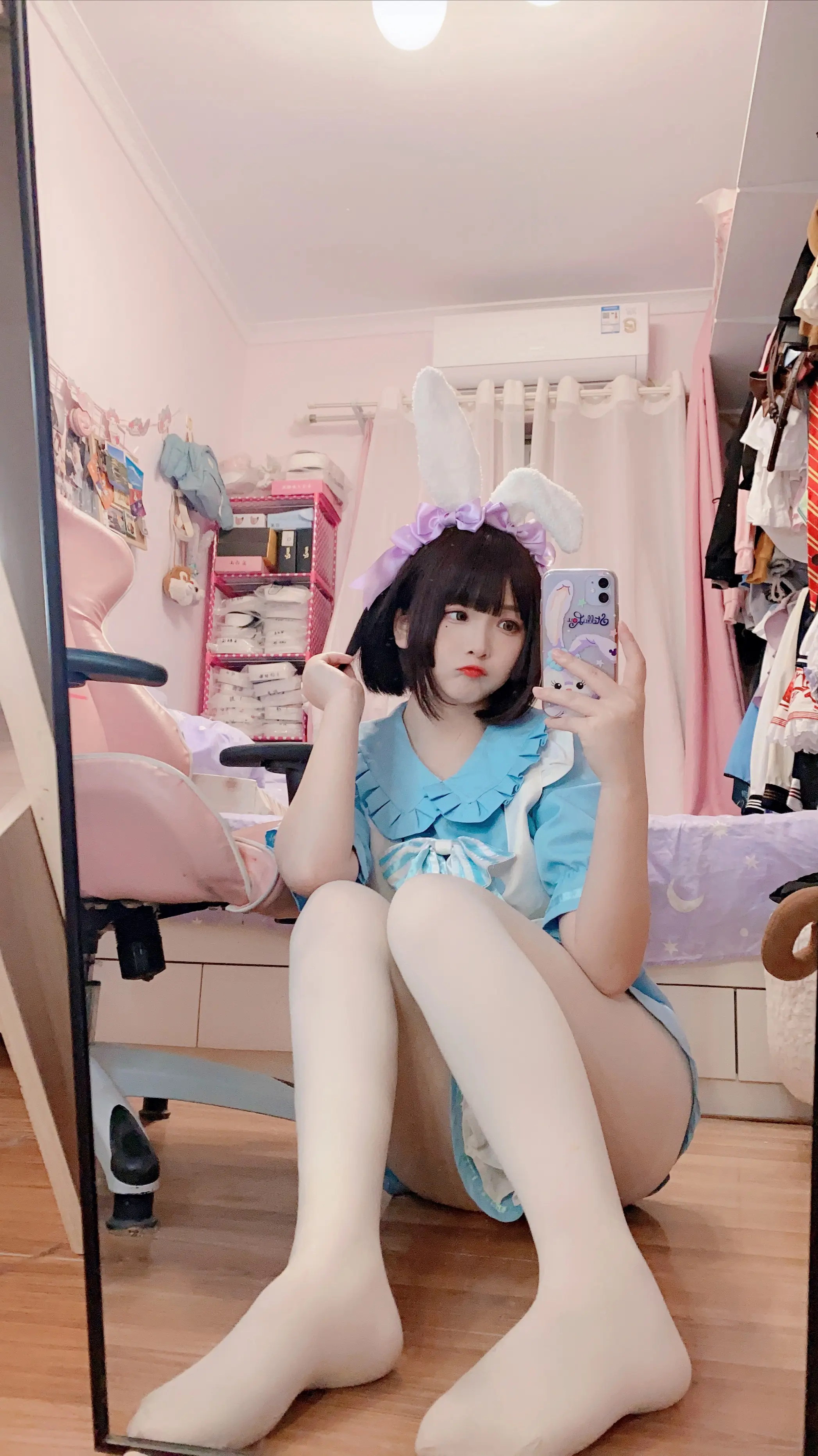 古川 蓝色兔儿女仆 [49P]