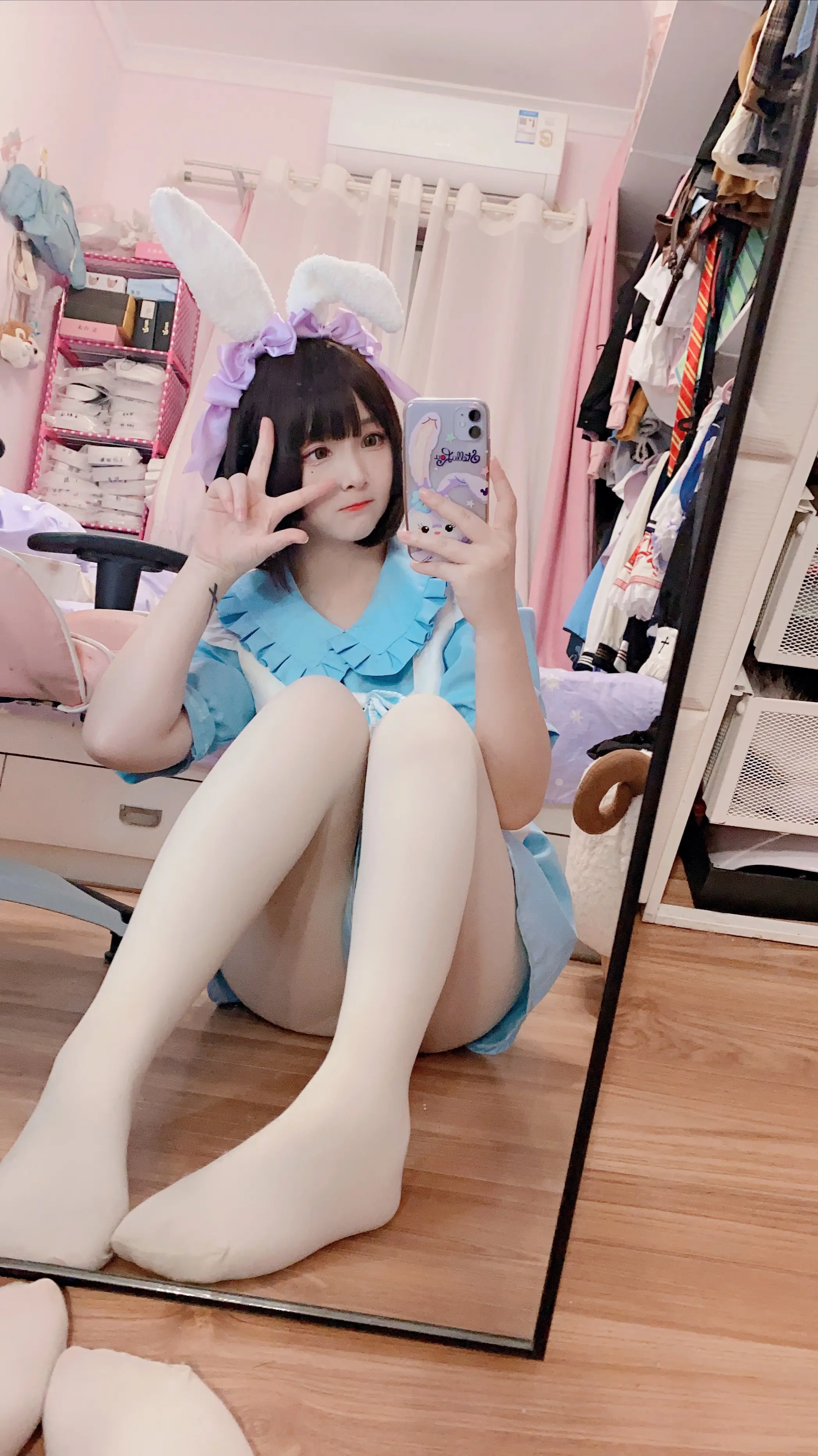 古川 蓝色兔儿女仆 [49P]