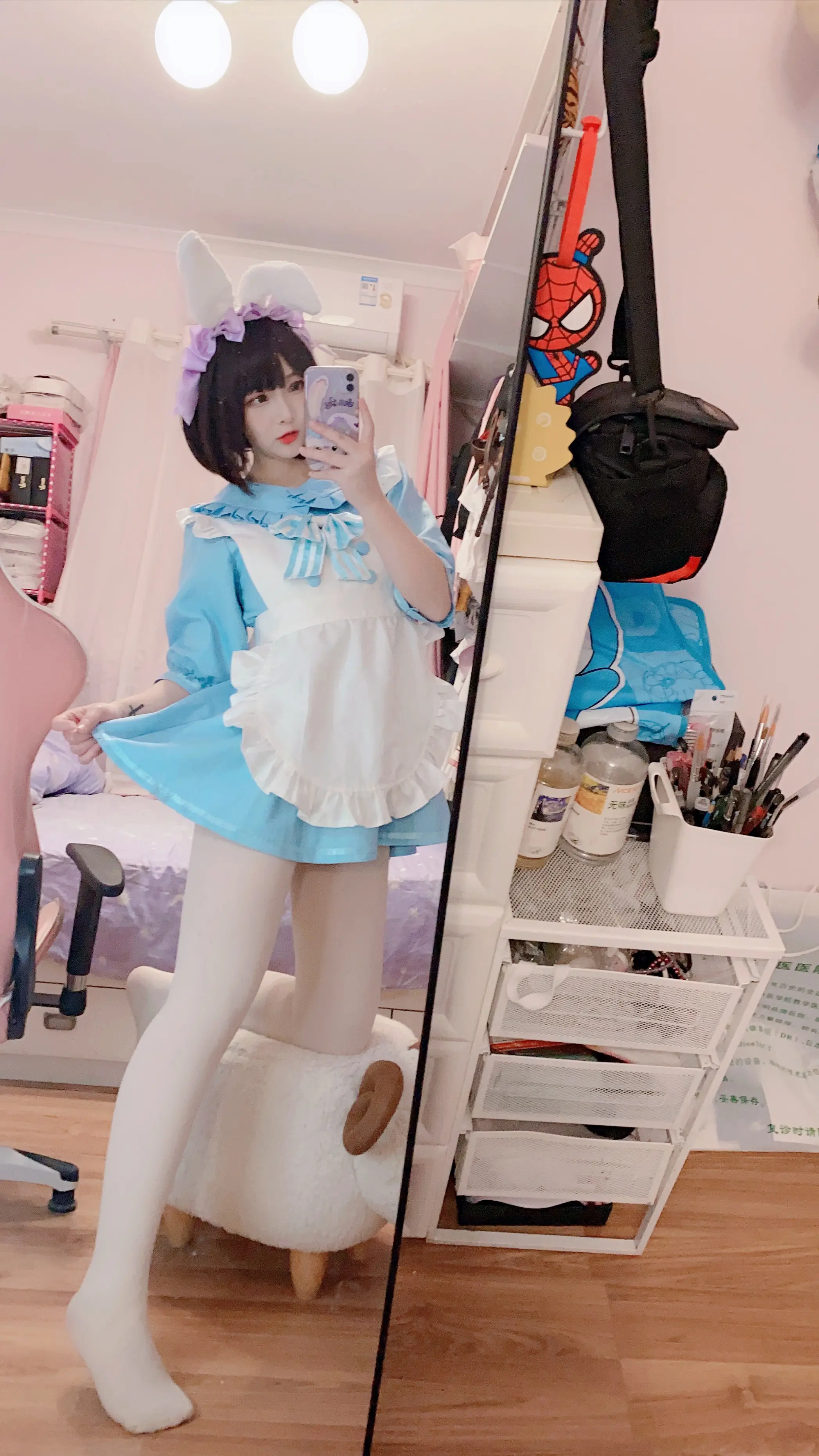 古川 蓝色兔儿女仆 [49P]