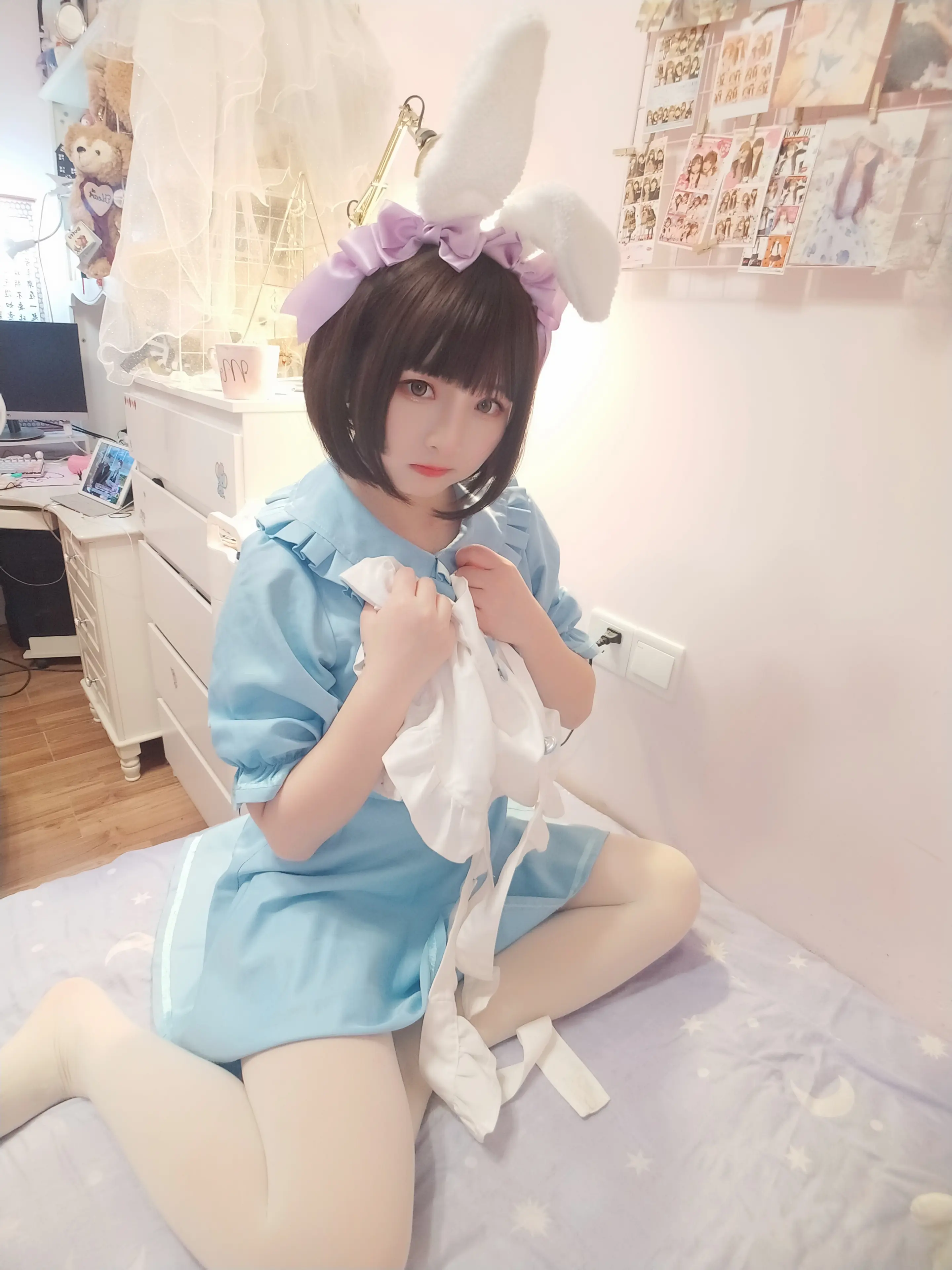 古川 蓝色兔儿女仆 [49P]