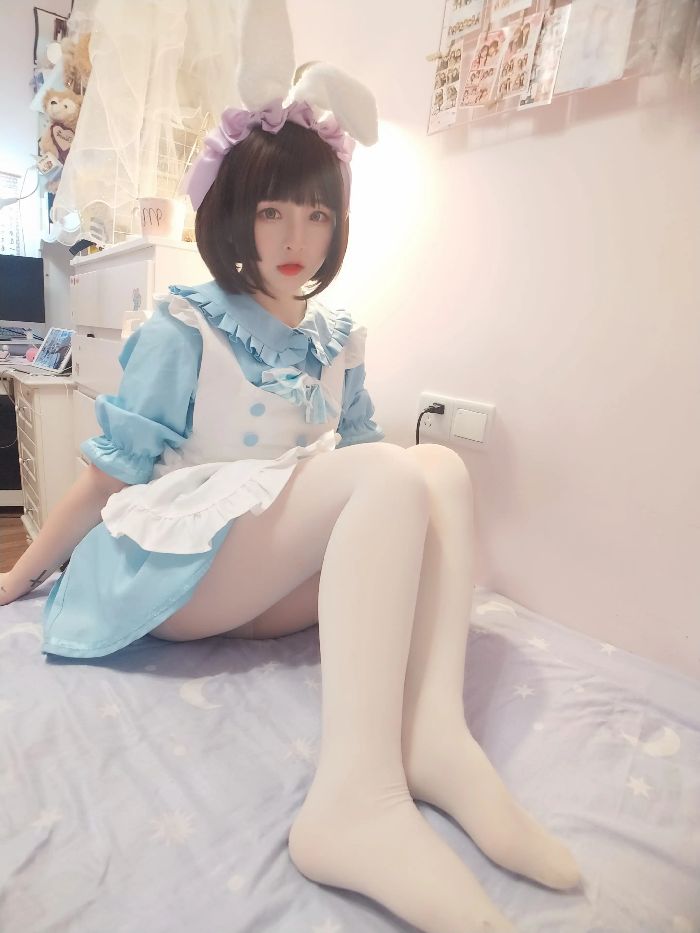 古川 蓝色兔儿女仆 [49P]