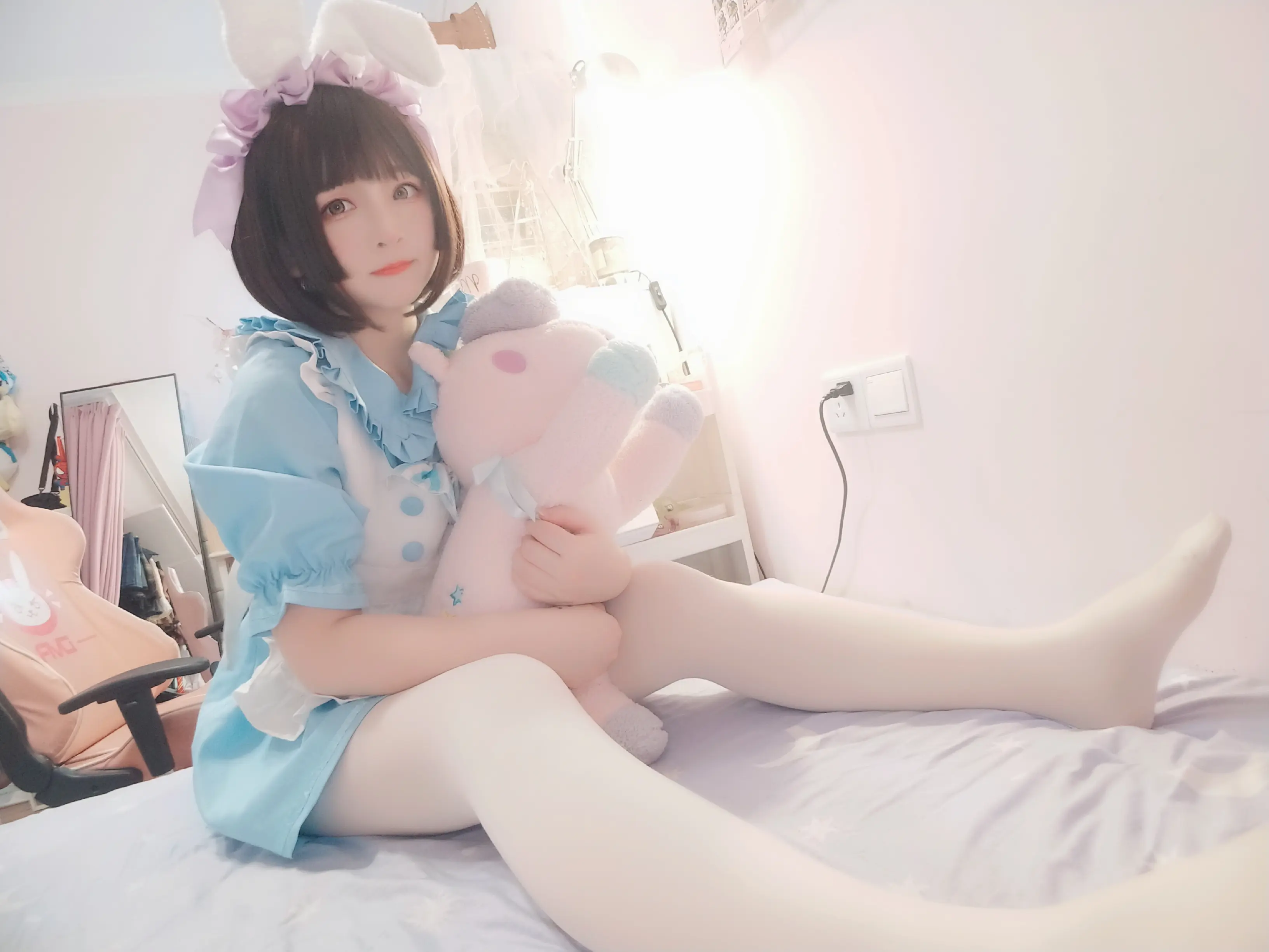 古川 蓝色兔儿女仆 [49P]