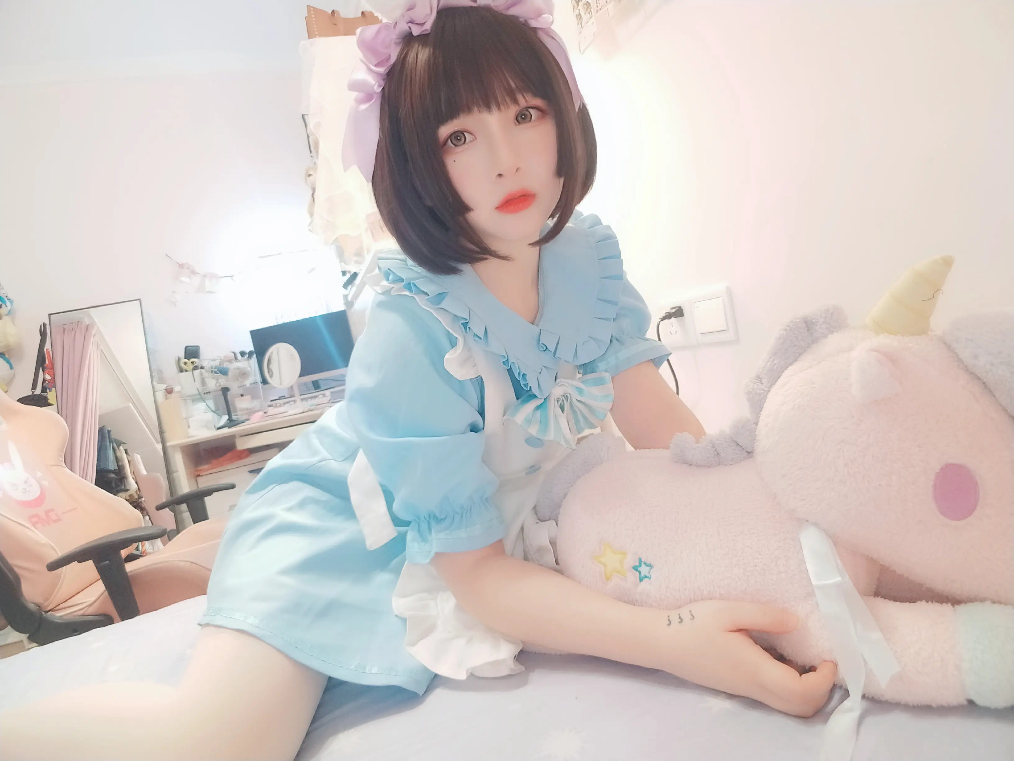 古川 蓝色兔儿女仆 [49P]