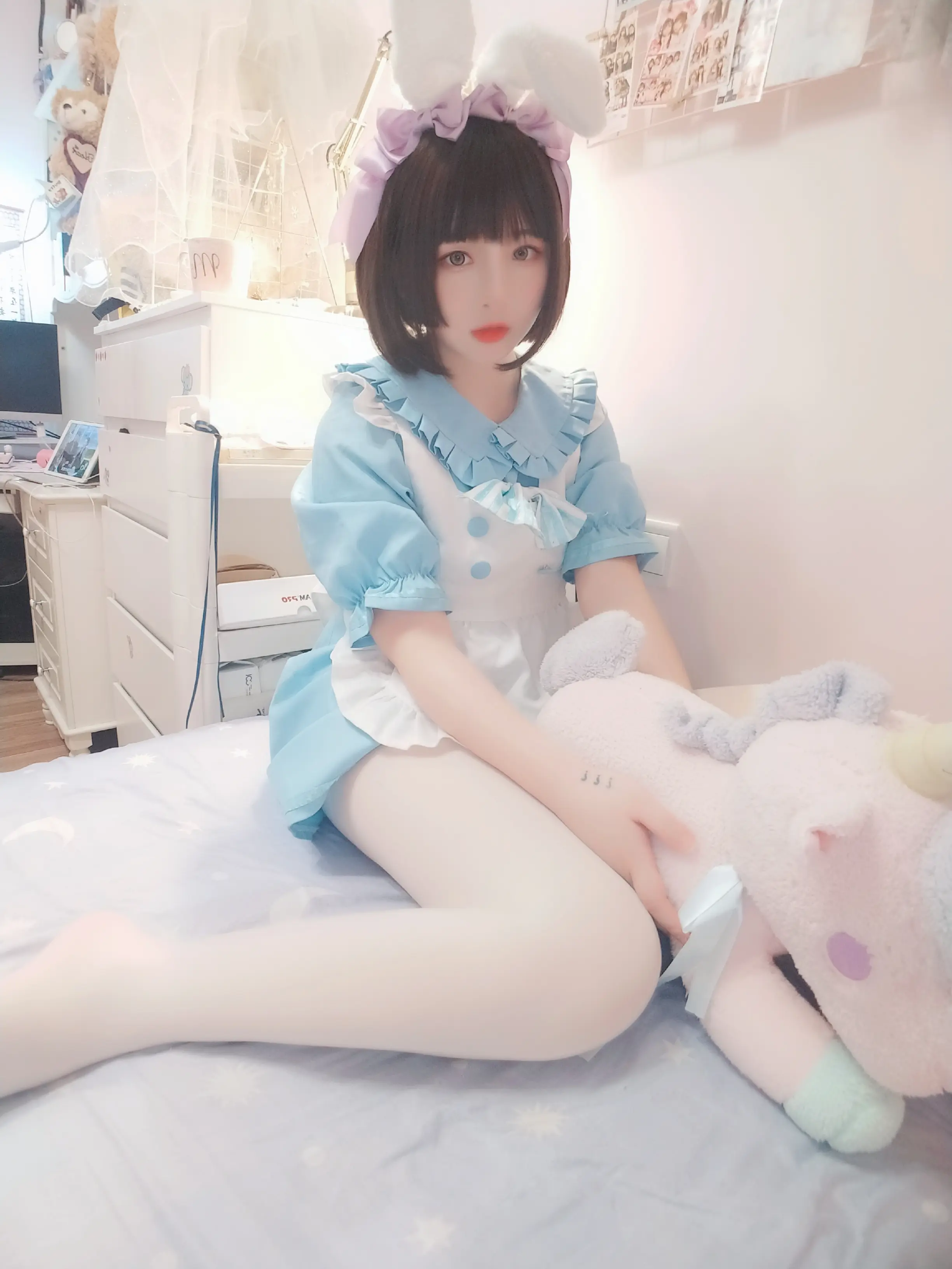 古川 蓝色兔儿女仆 [49P]