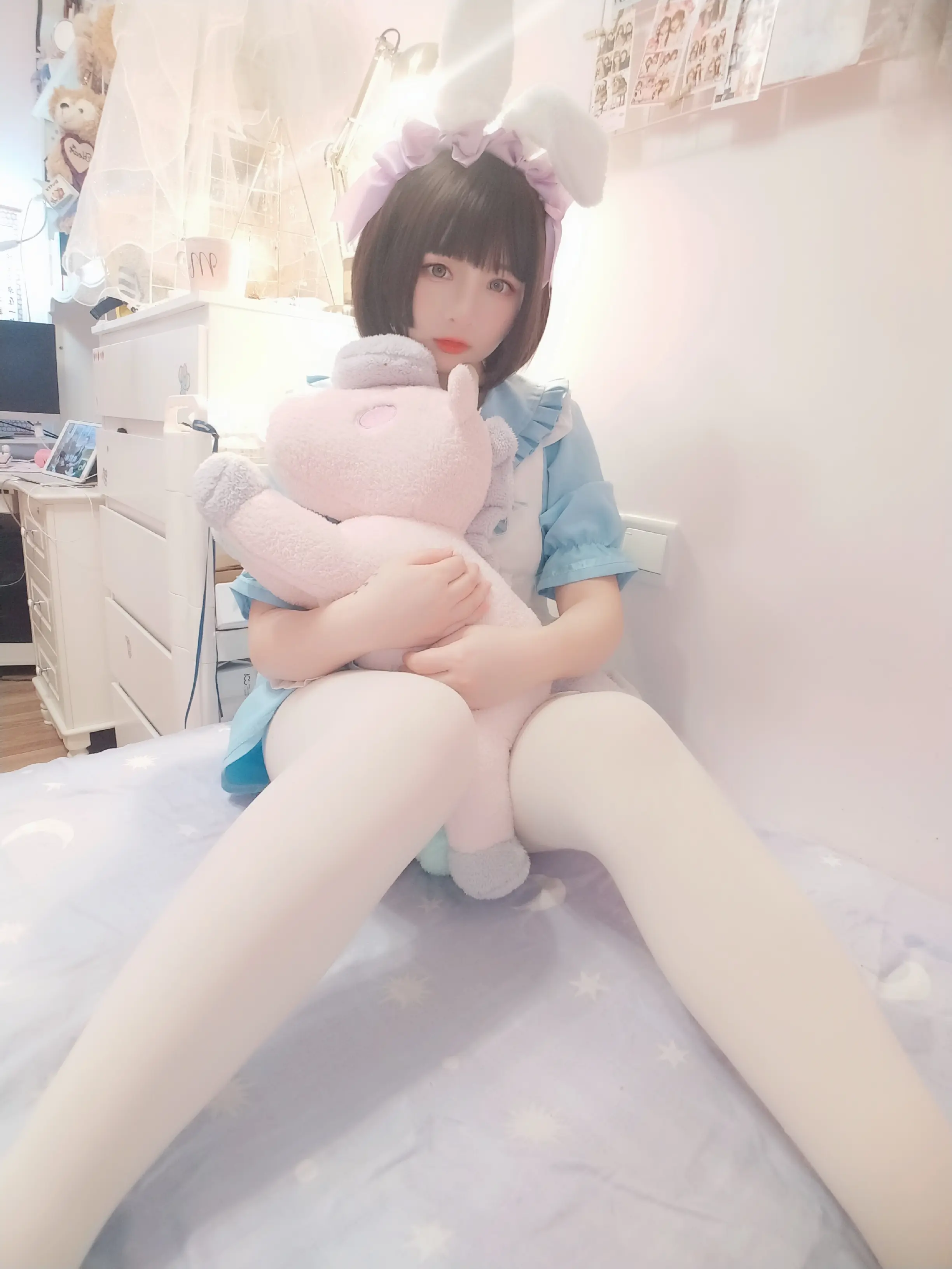 古川 蓝色兔儿女仆 [49P]