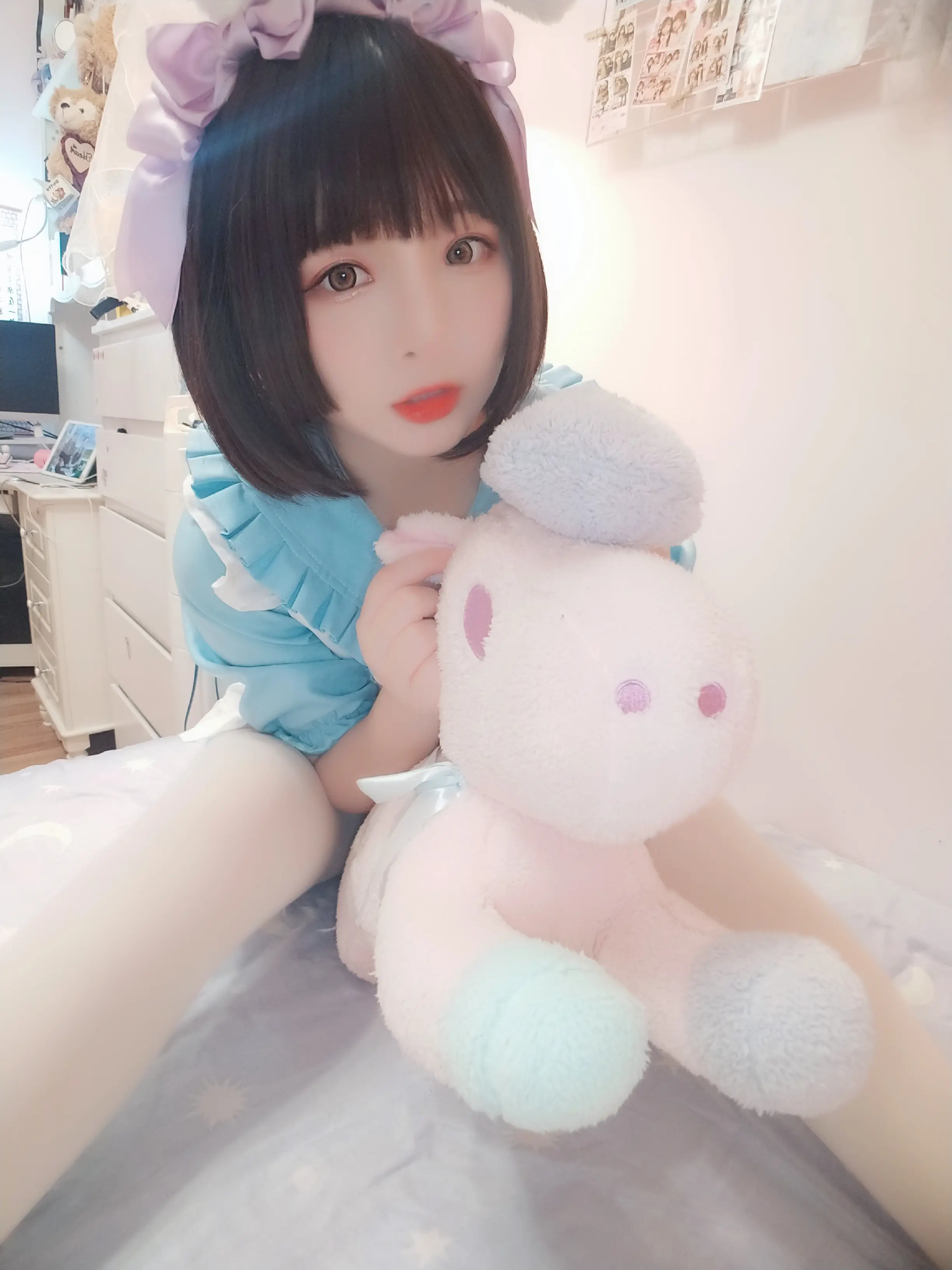 古川 蓝色兔儿女仆 [49P]