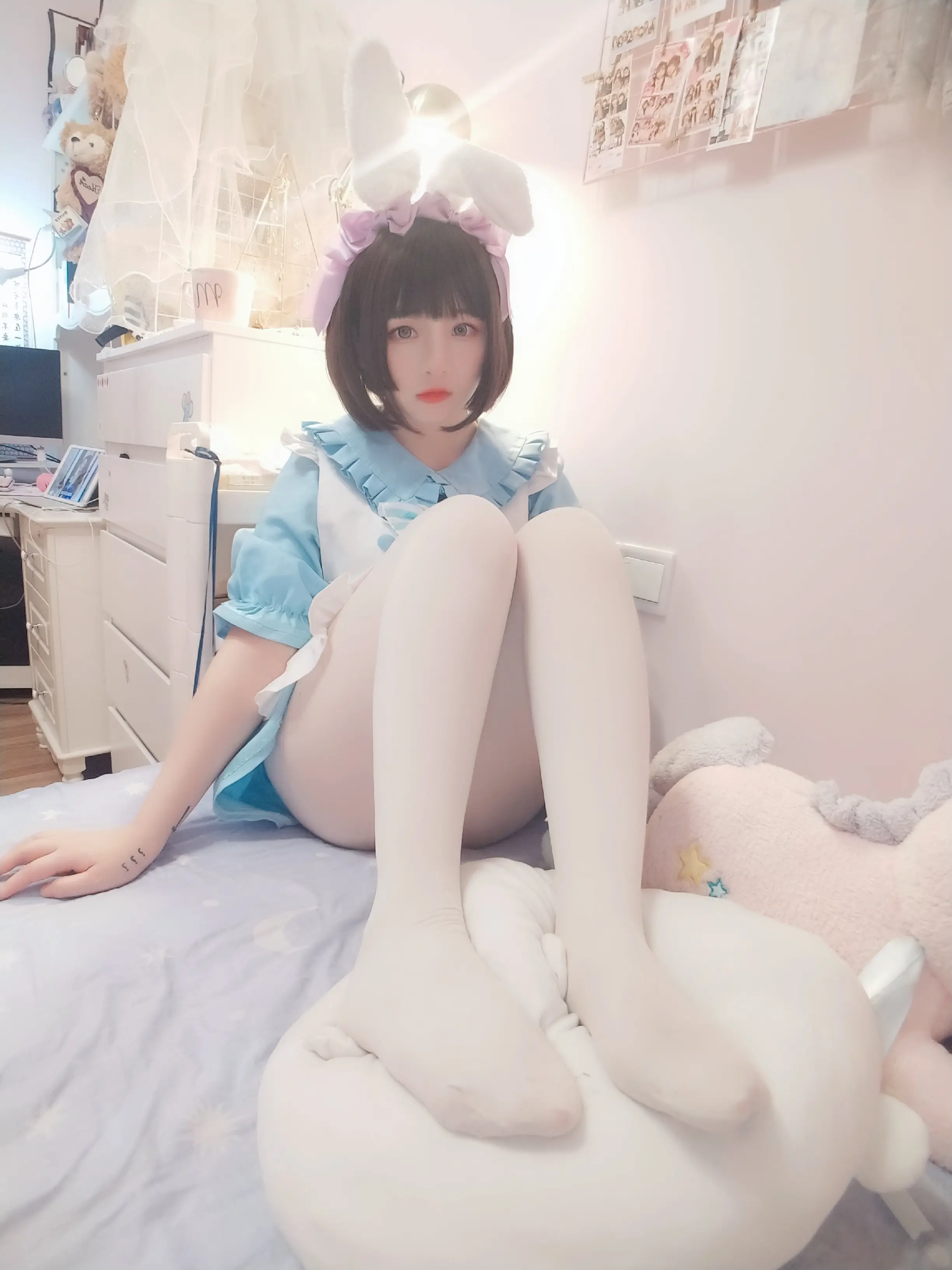 古川 蓝色兔儿女仆 [49P]