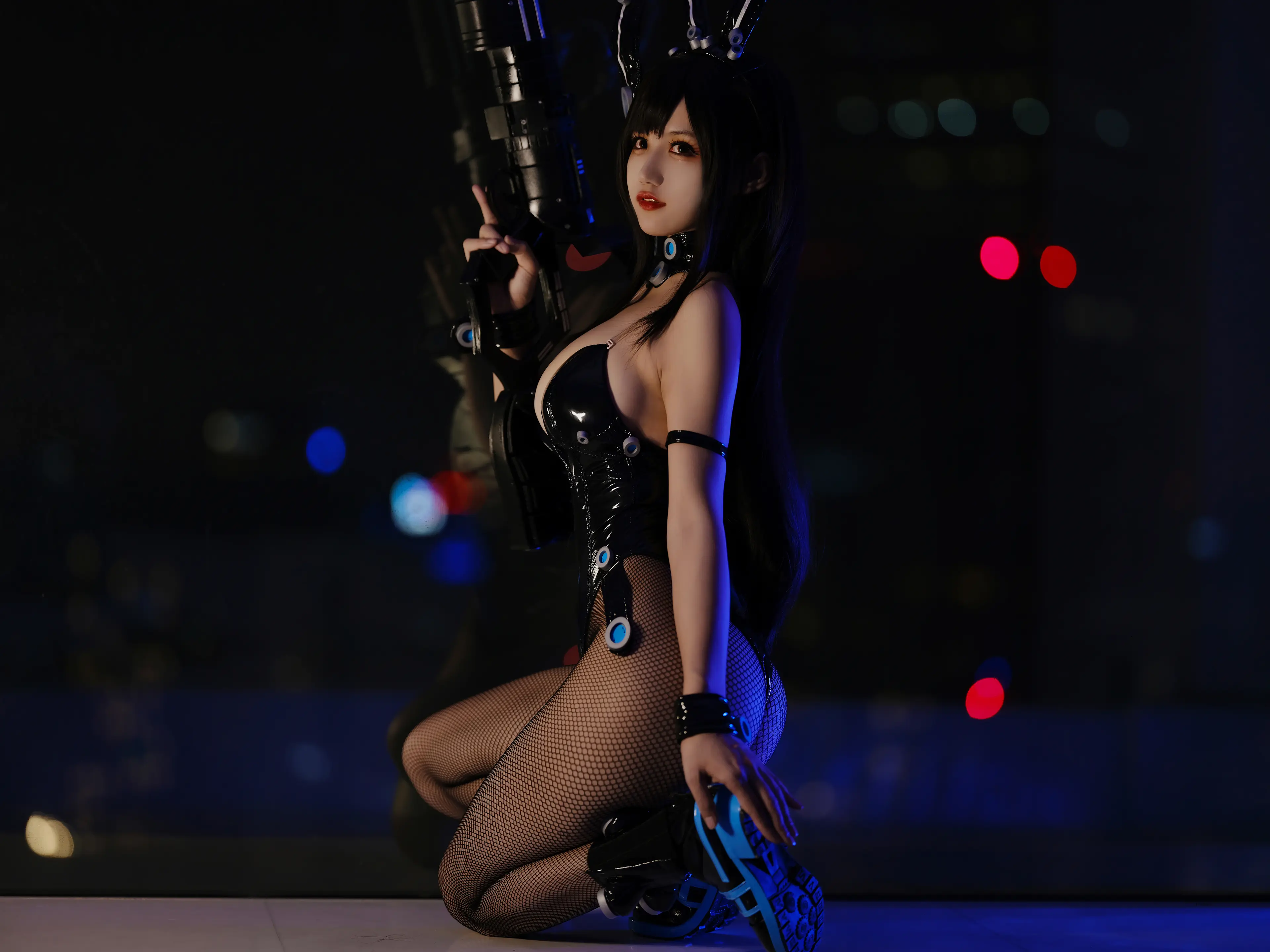 小仓千代w 下平玲花兔女郎 [20P]