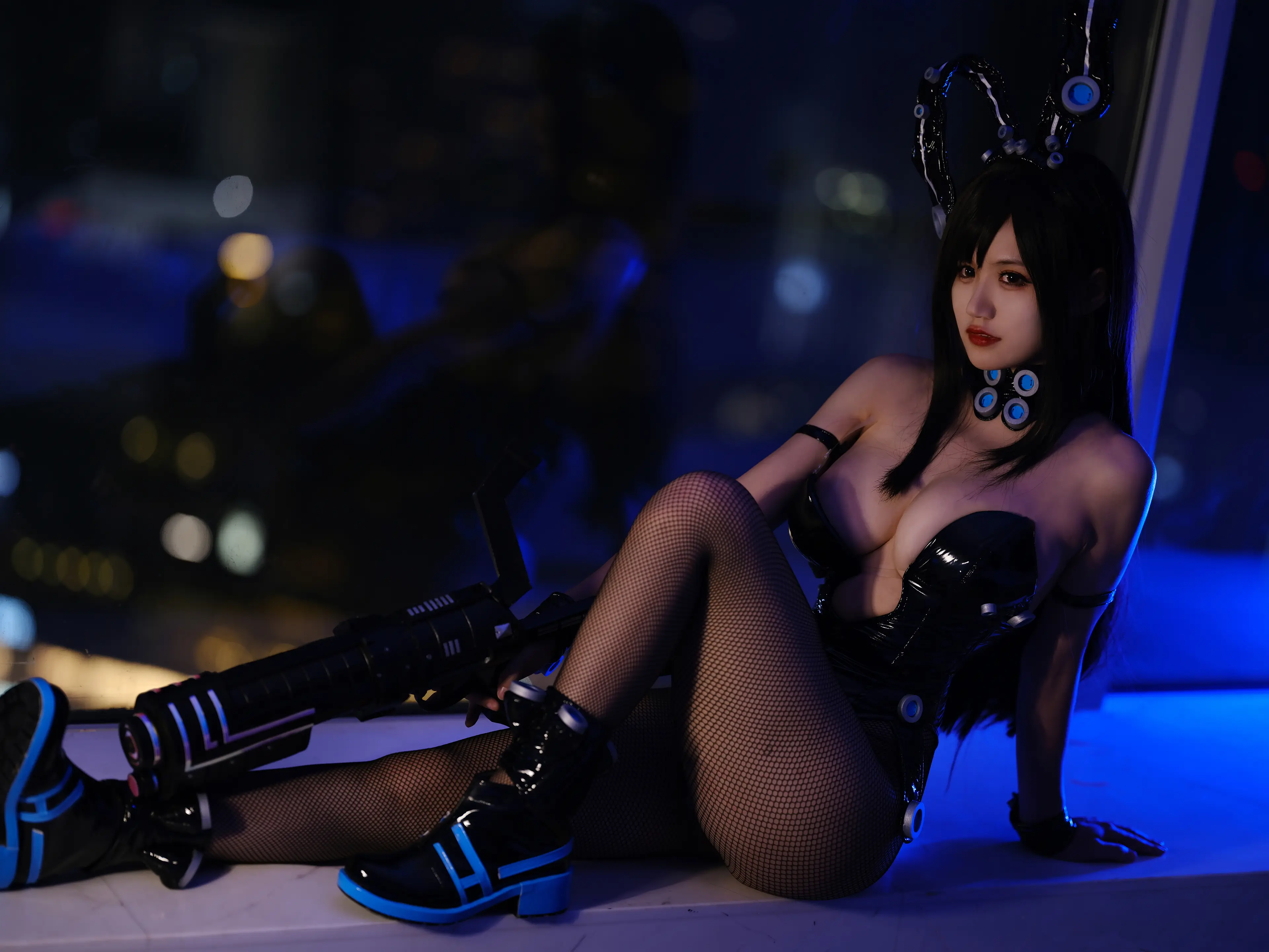 小仓千代w 下平玲花兔女郎 [20P]