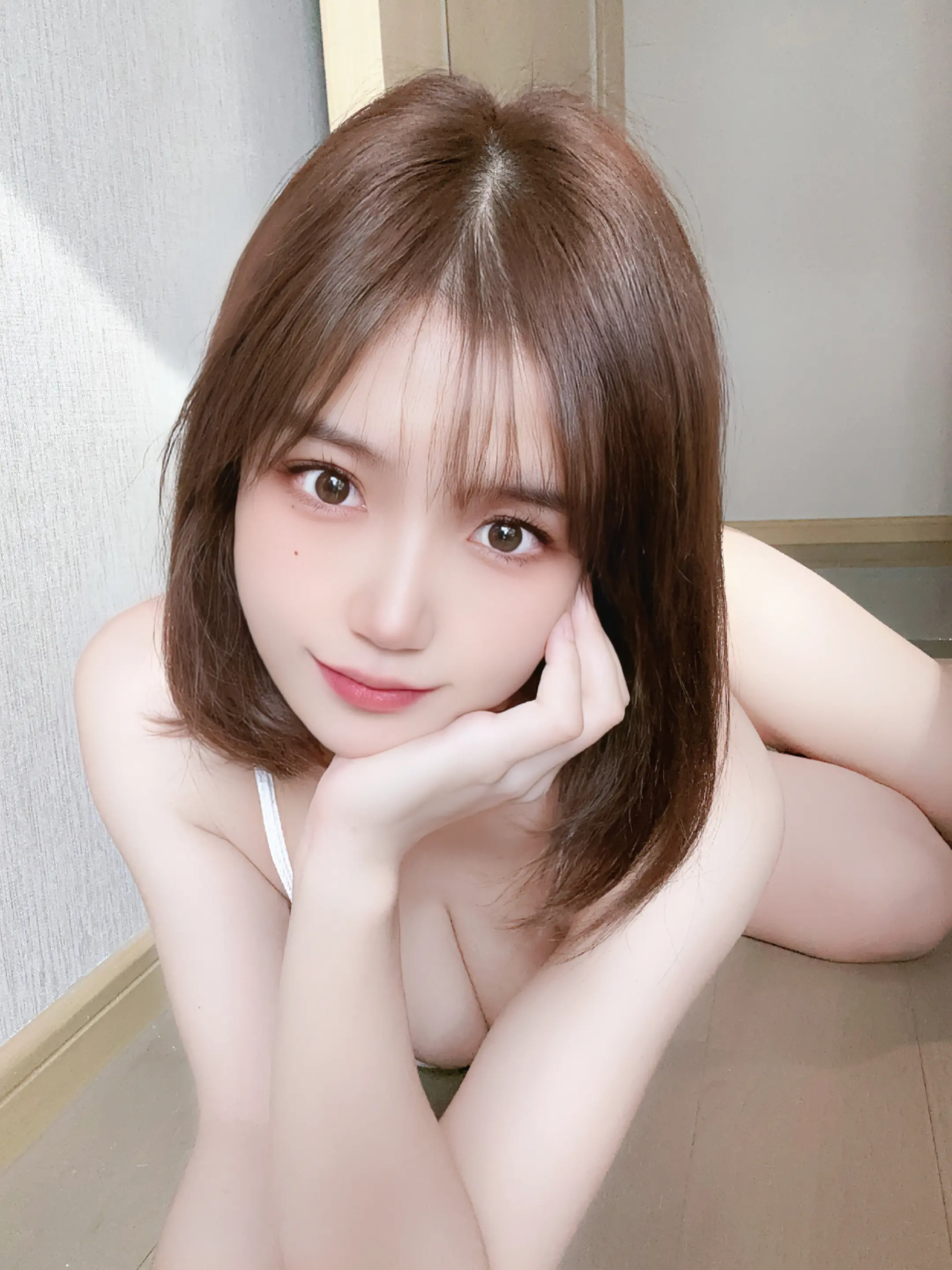 小仓千代w 半透明水色泳装 [11P]