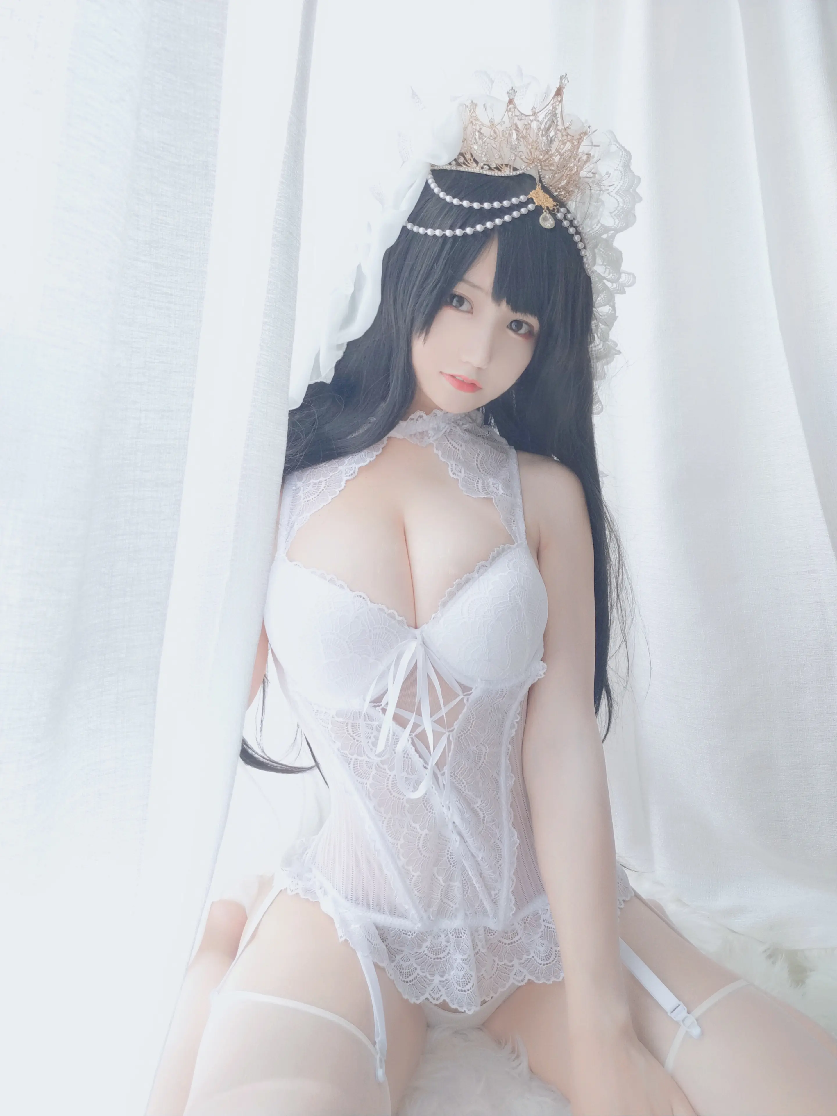 小仓千代w 可可爱爱花嫁 [33P]