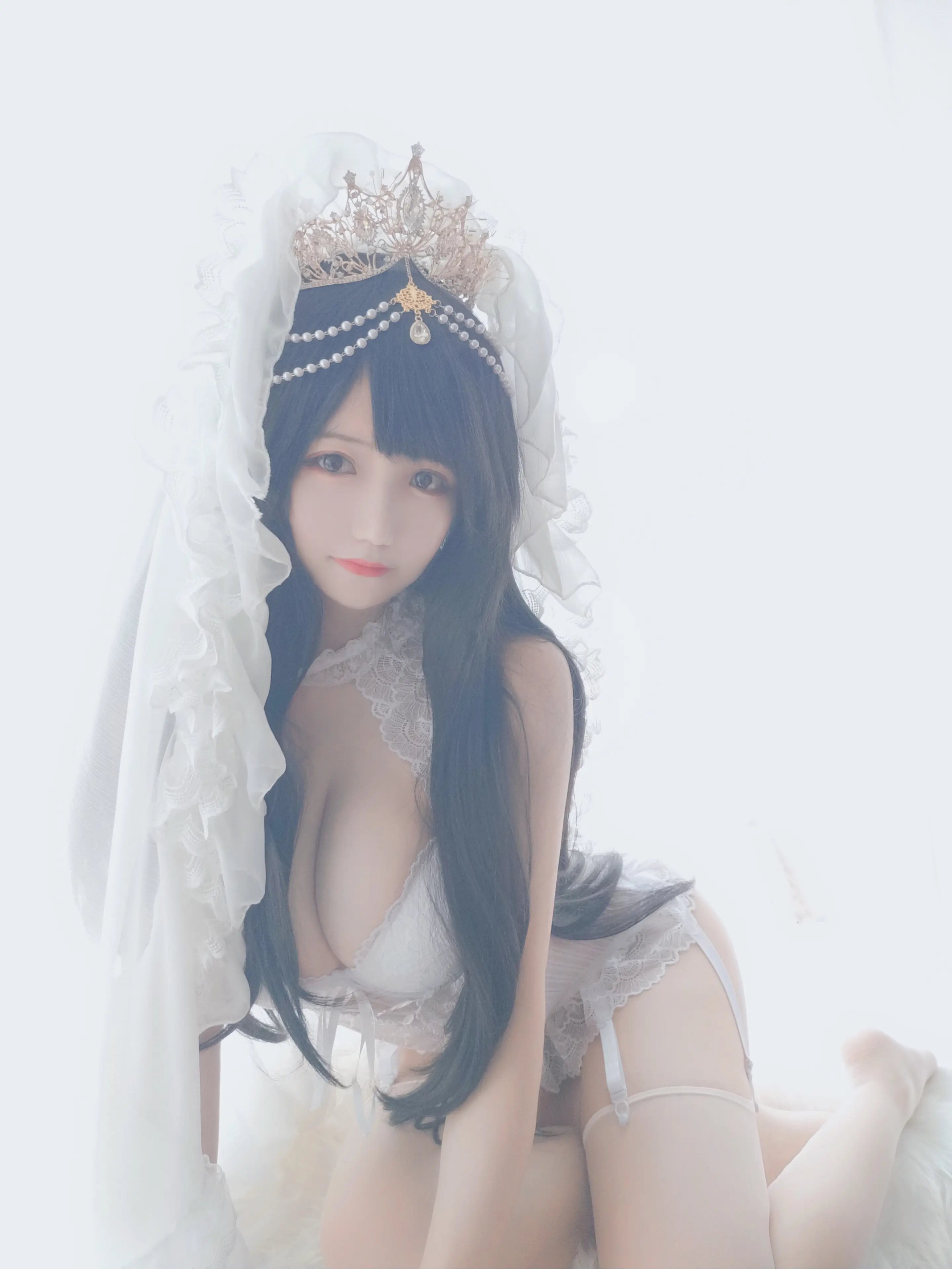 小仓千代w 可可爱爱花嫁 [33P]