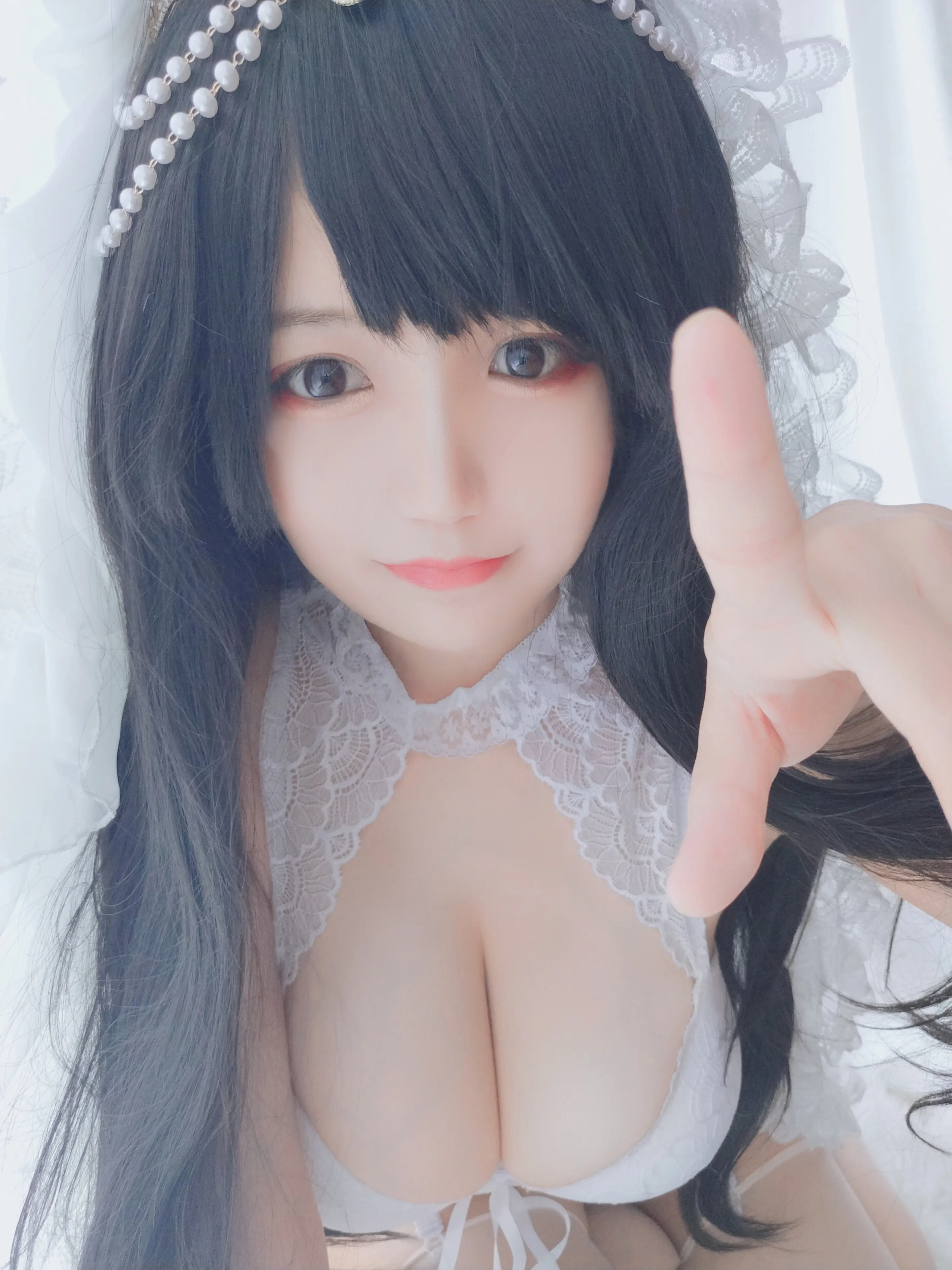 小仓千代w 可可爱爱花嫁 [33P]