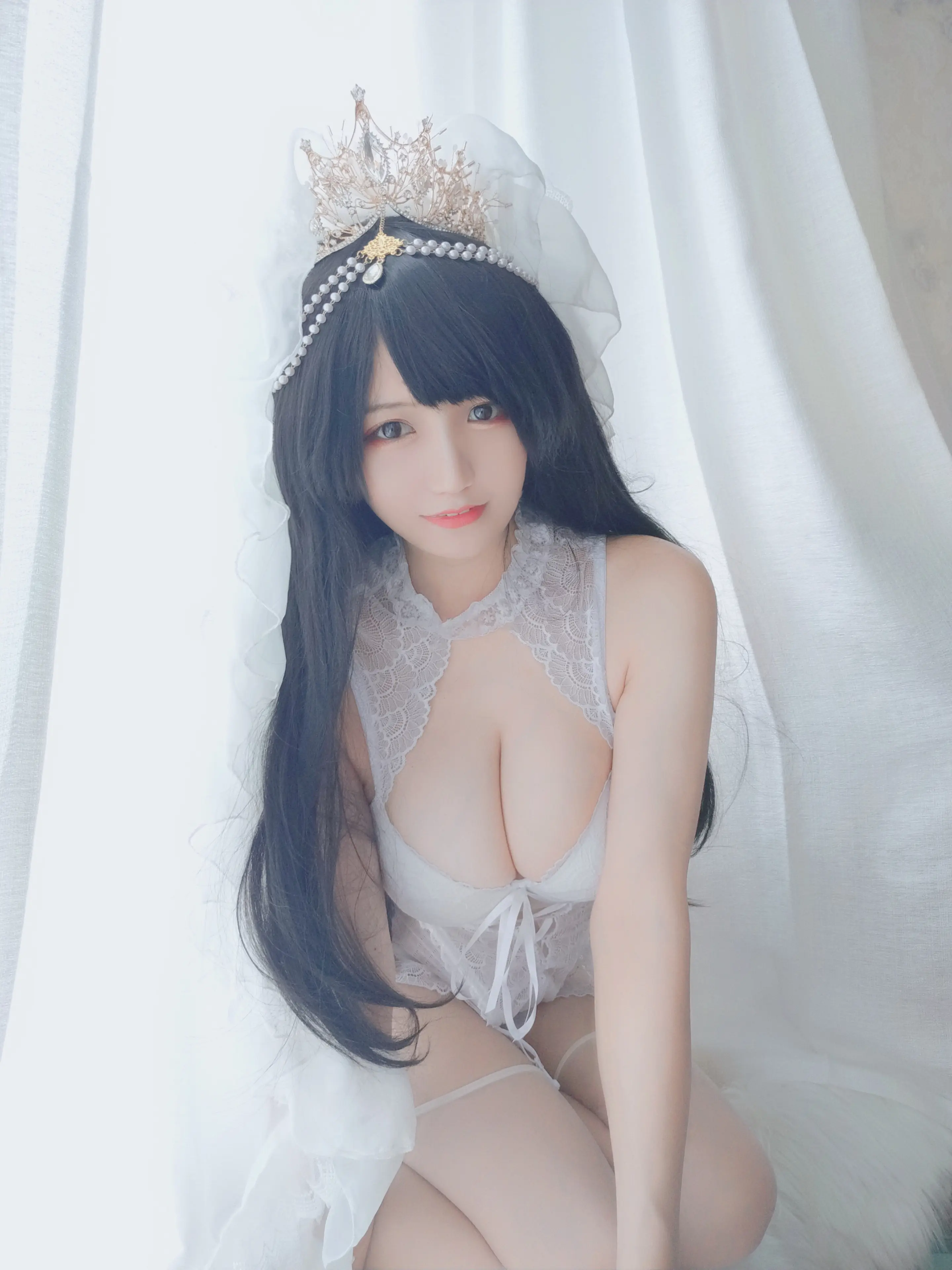 小仓千代w 可可爱爱花嫁 [33P]