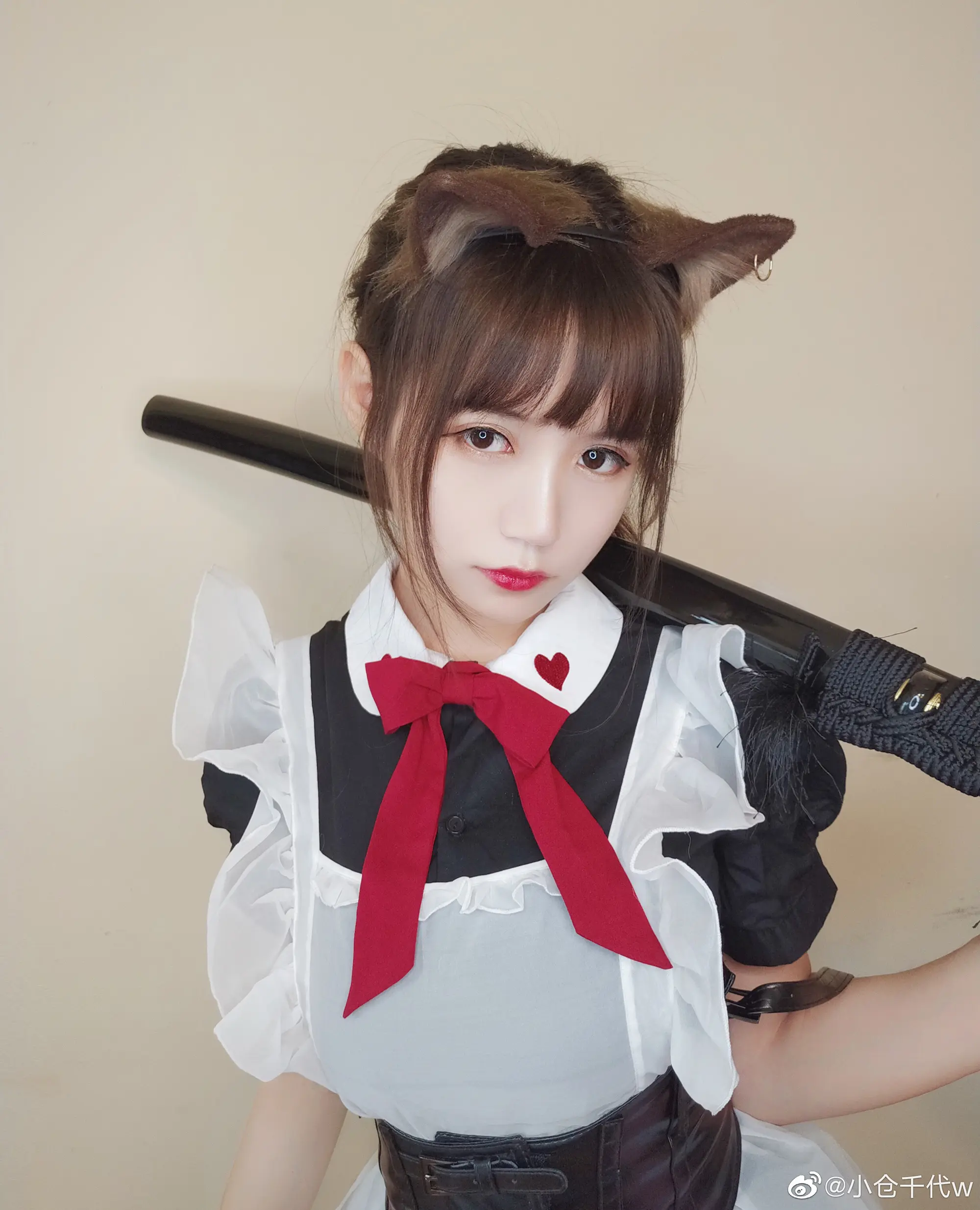 小仓千代w 微博图 带刀女仆 [9P]