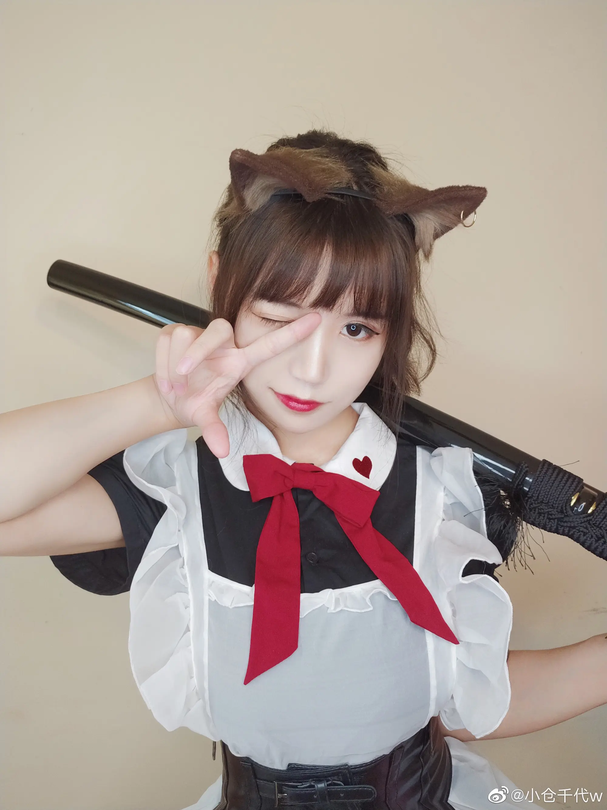 小仓千代w 微博图 带刀女仆 [9P]