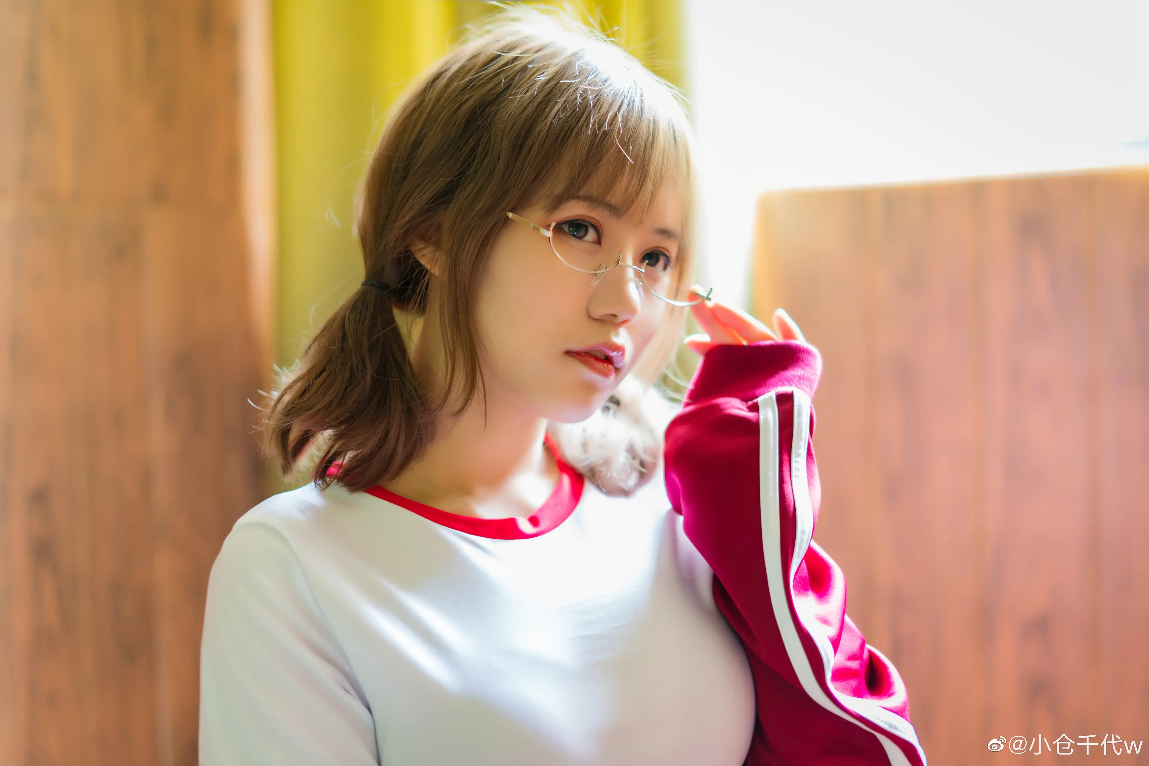 小仓千代w 微博图 运动服 [9P]