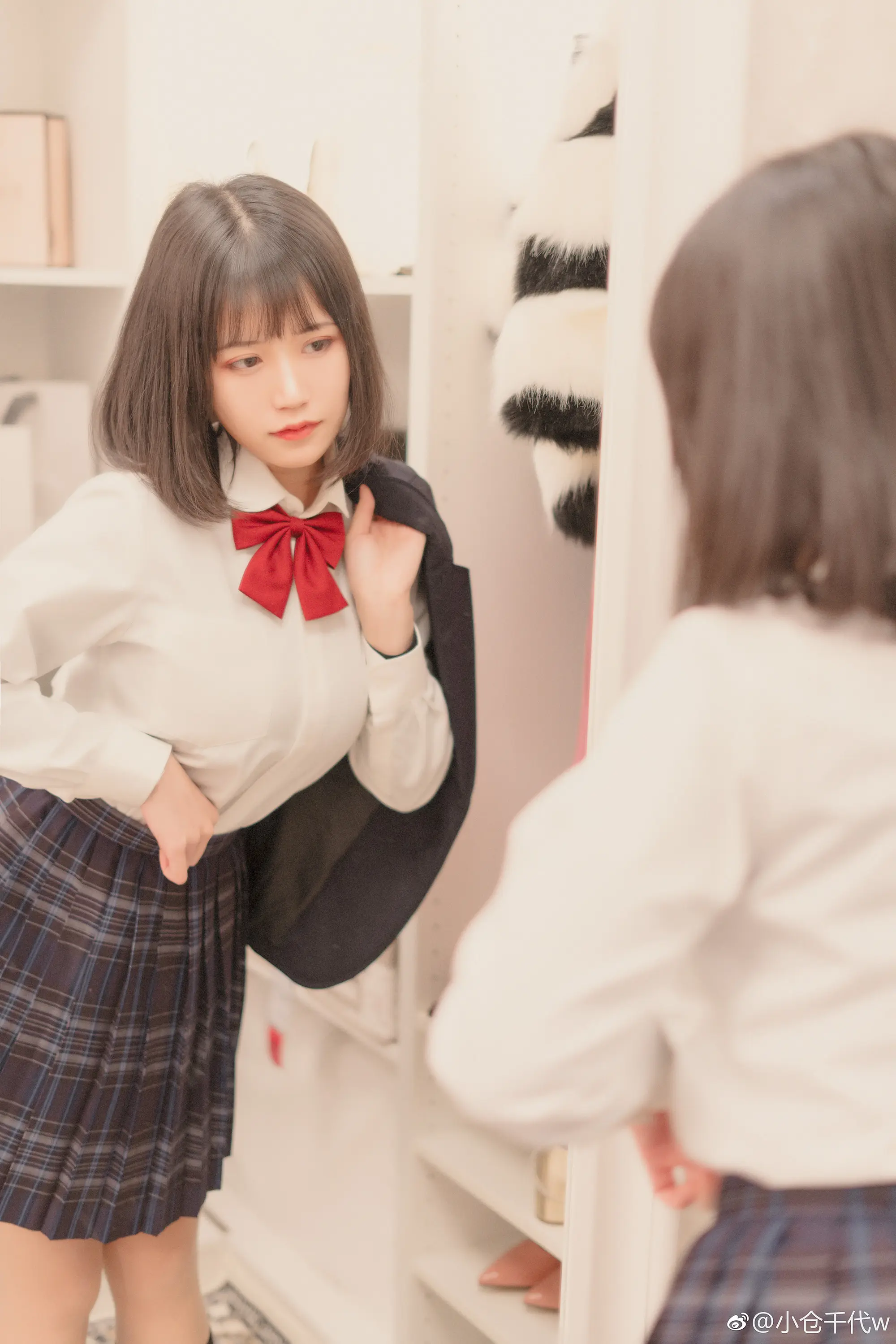 小仓千代w 微博图 JK [9P]