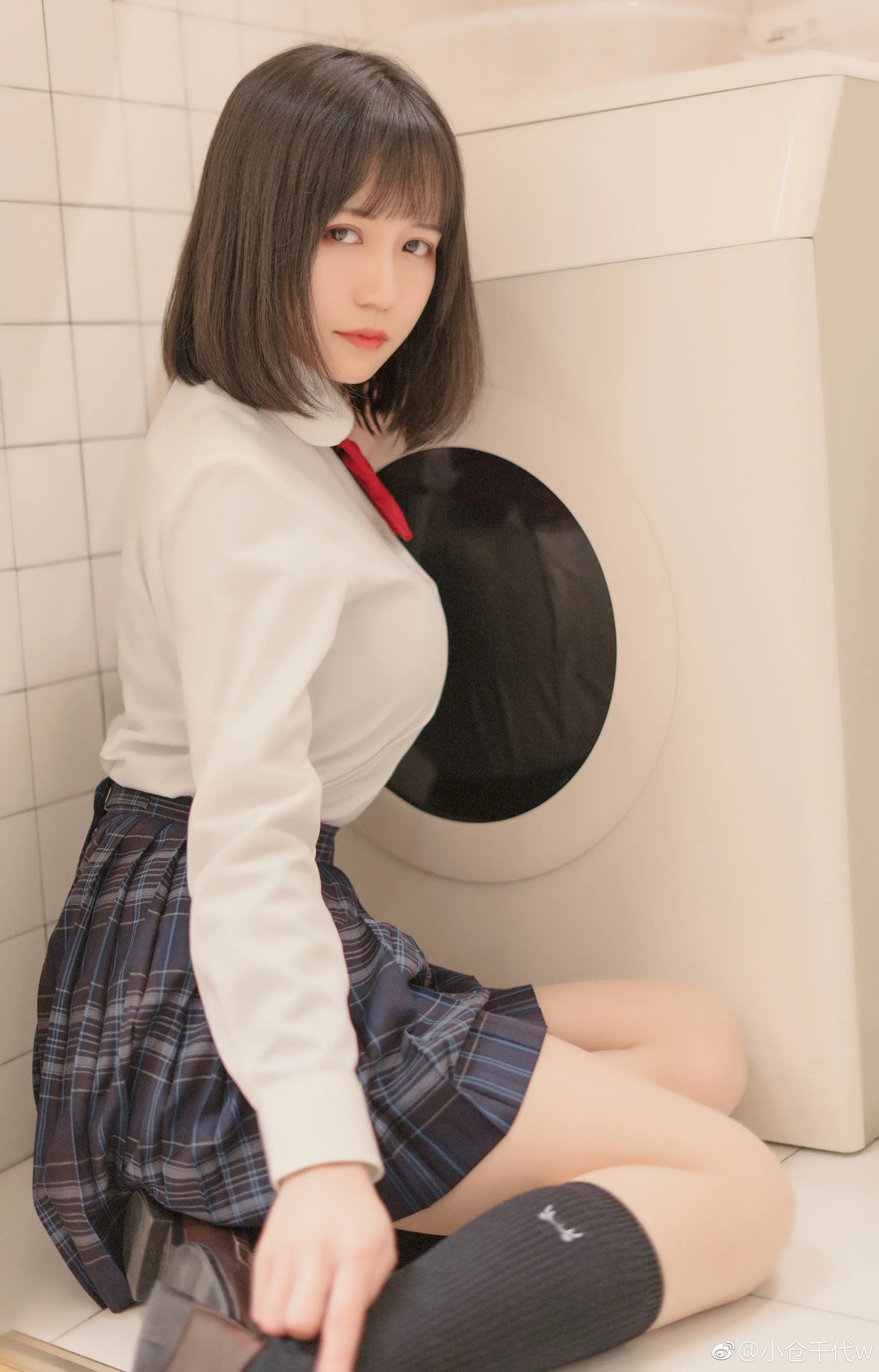 小仓千代w 微博图 JK [9P]