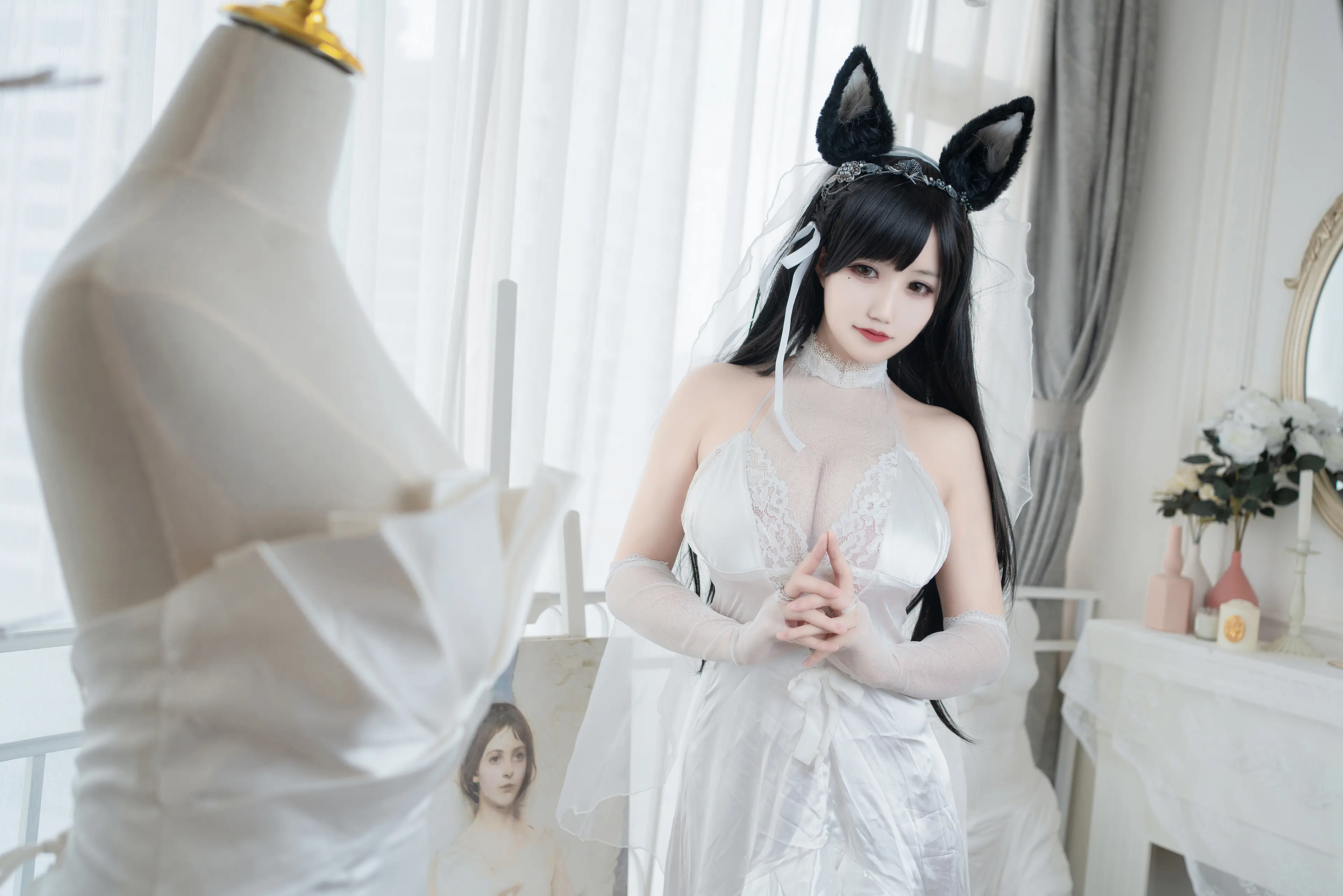 小仓千代w 爱宕婚纱 [20P]