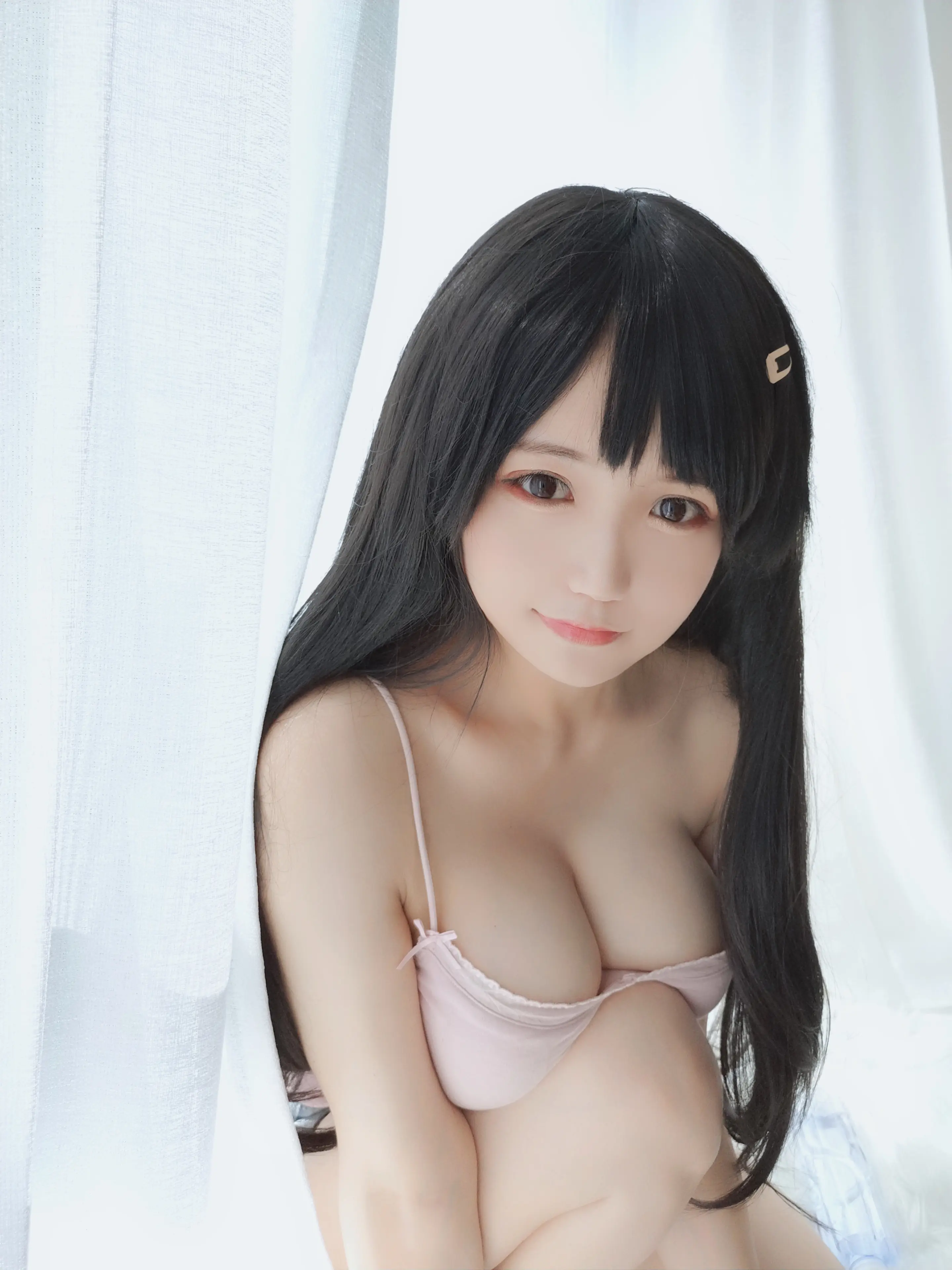 小仓千代w 粉色吊带 [30P]