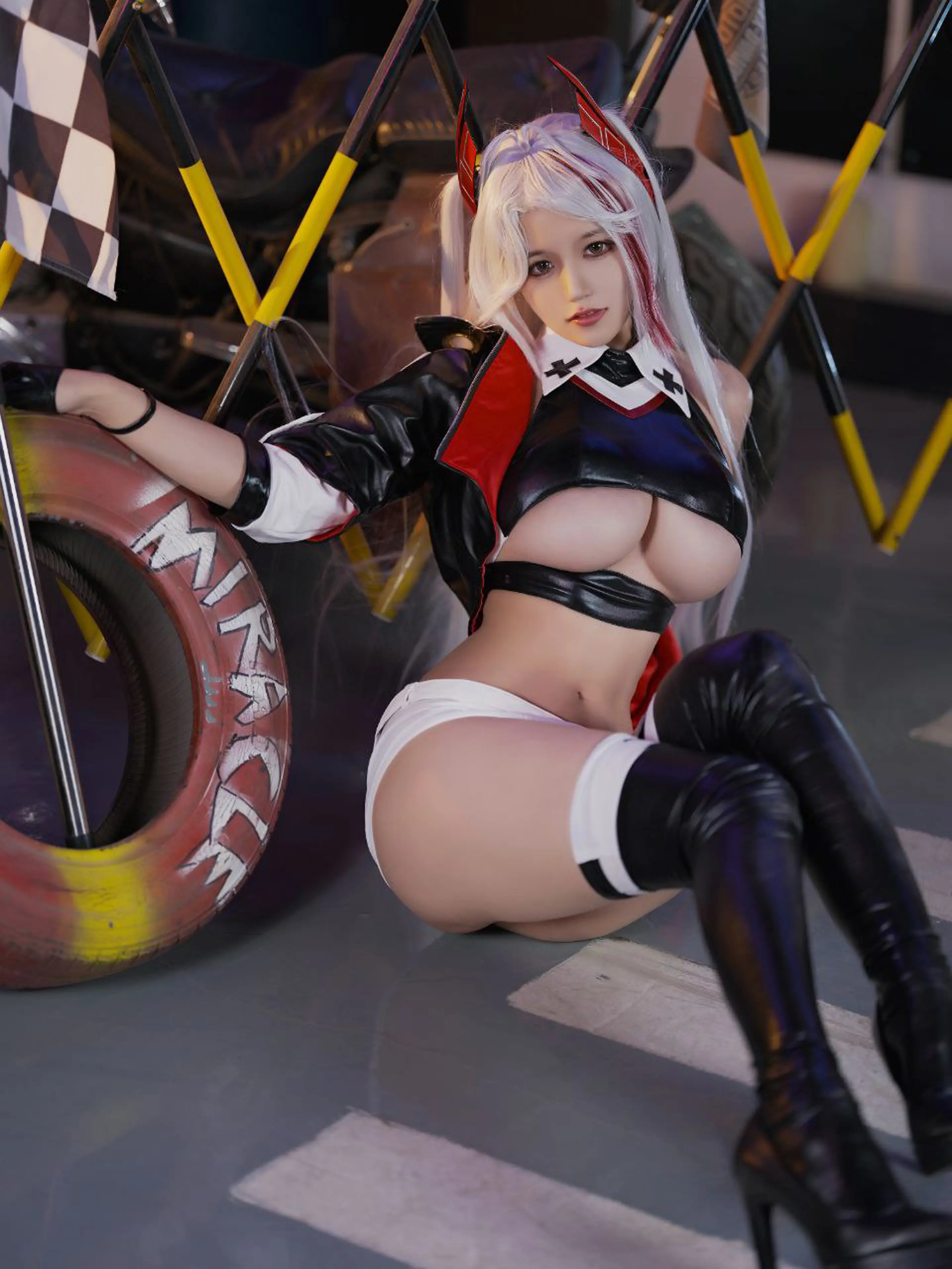 小仓千代w 舰长图 赛车欧根 [21P]