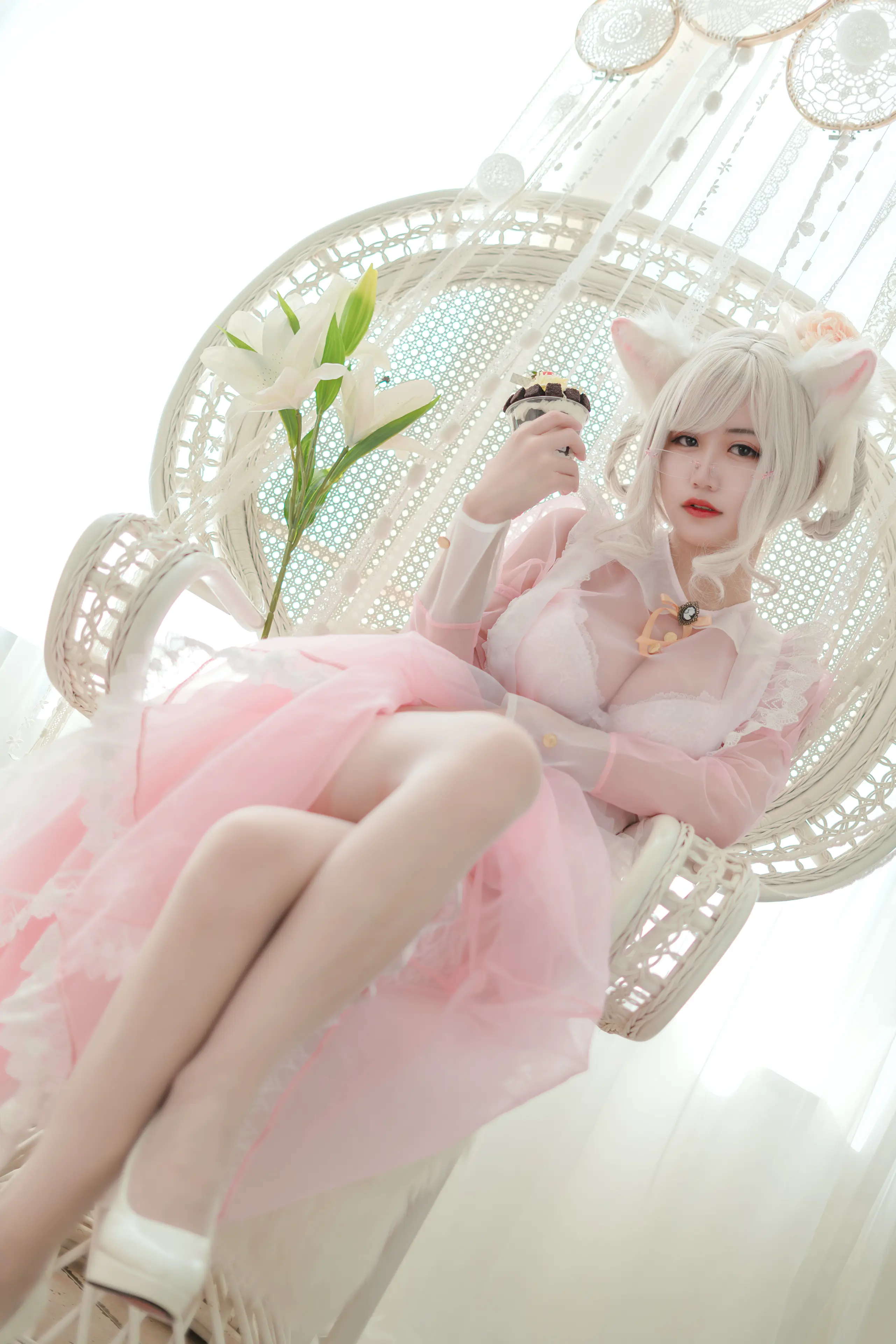 小仓千代w 透明女仆粉色 [24P]