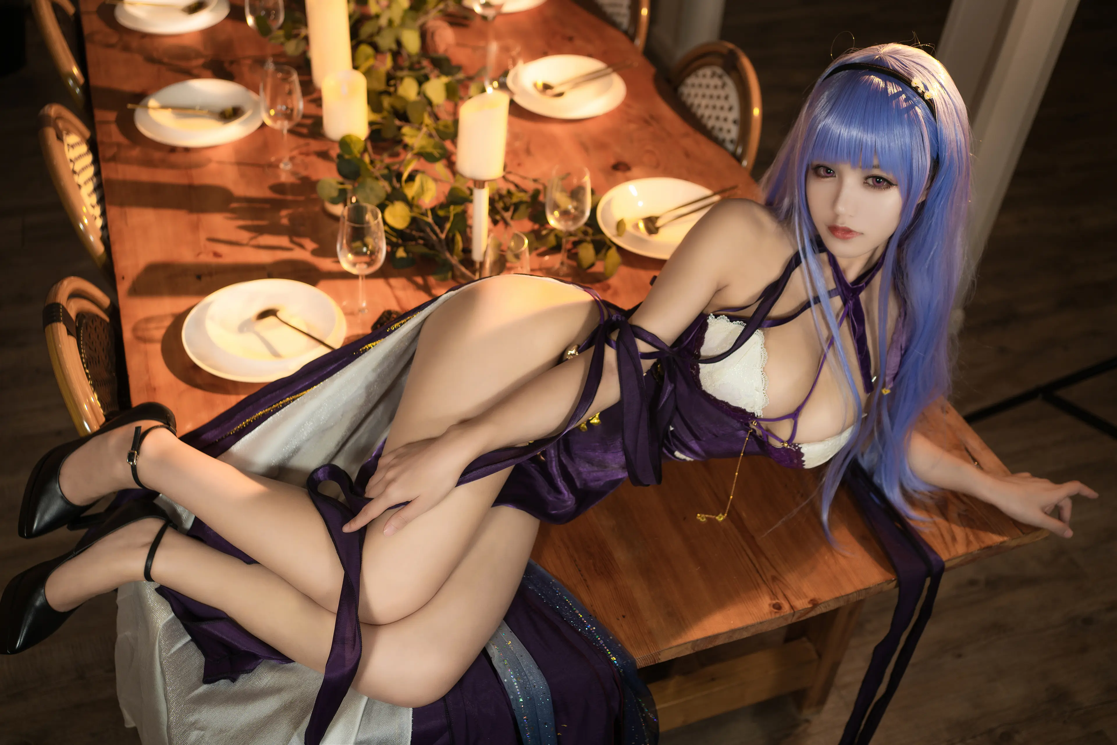 小仓千代w 黛朵礼服 [19P]