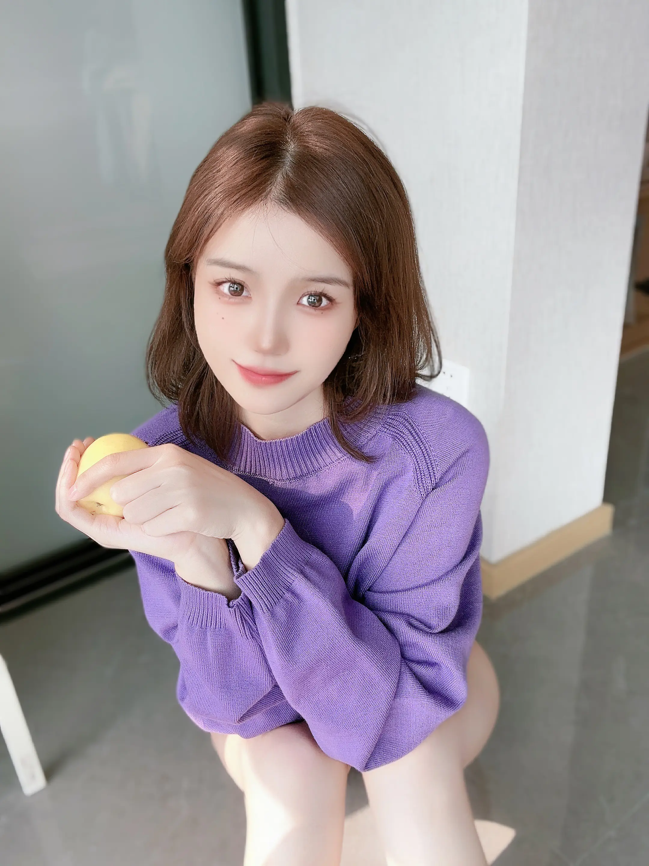 小仓千代w 💟紫色毛衣💟 [11P]