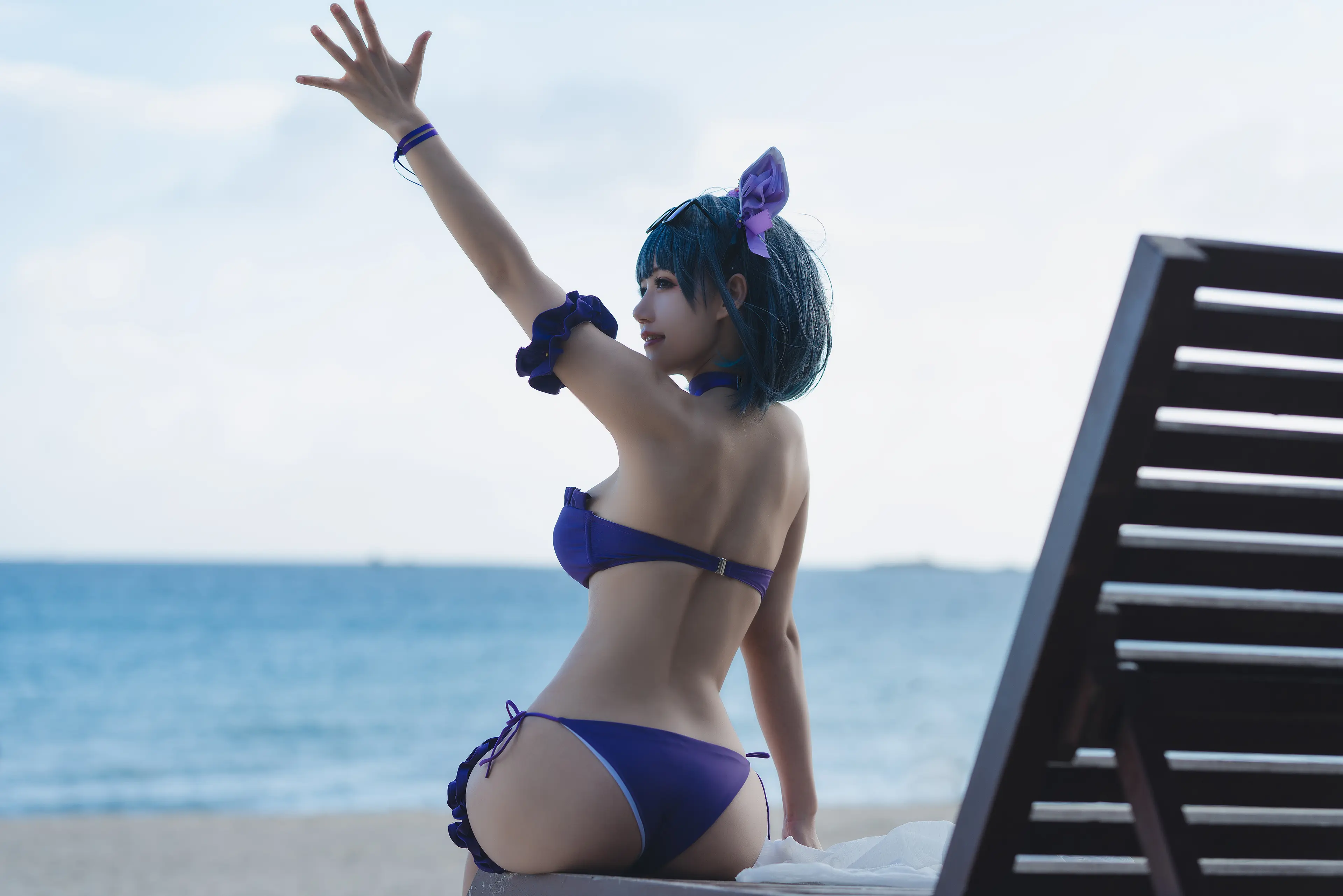 小仓千代w 1月舰长 柴郡泳装 [22P]