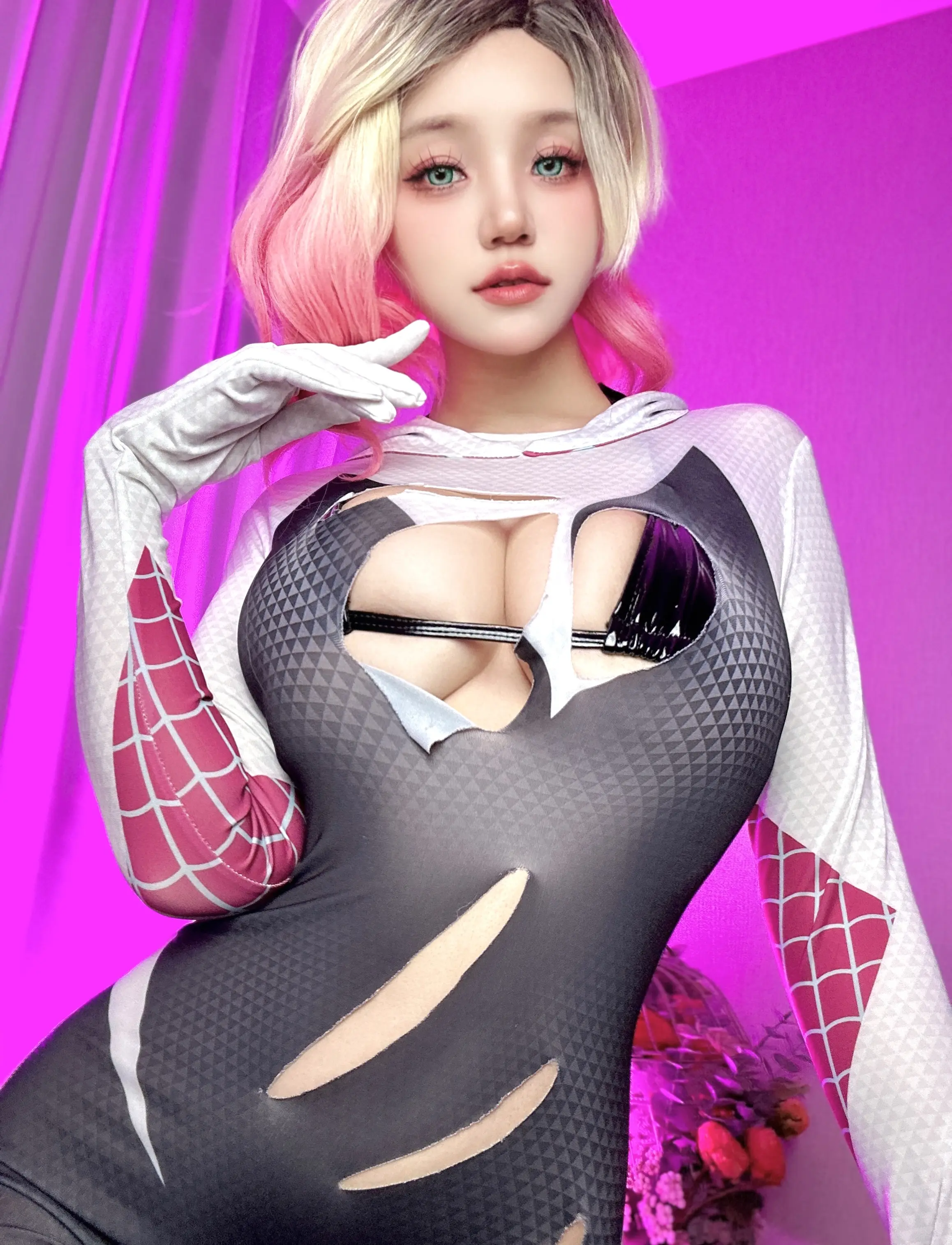 小仓千代w Spider Gwen 蜘蛛格温 [20P]