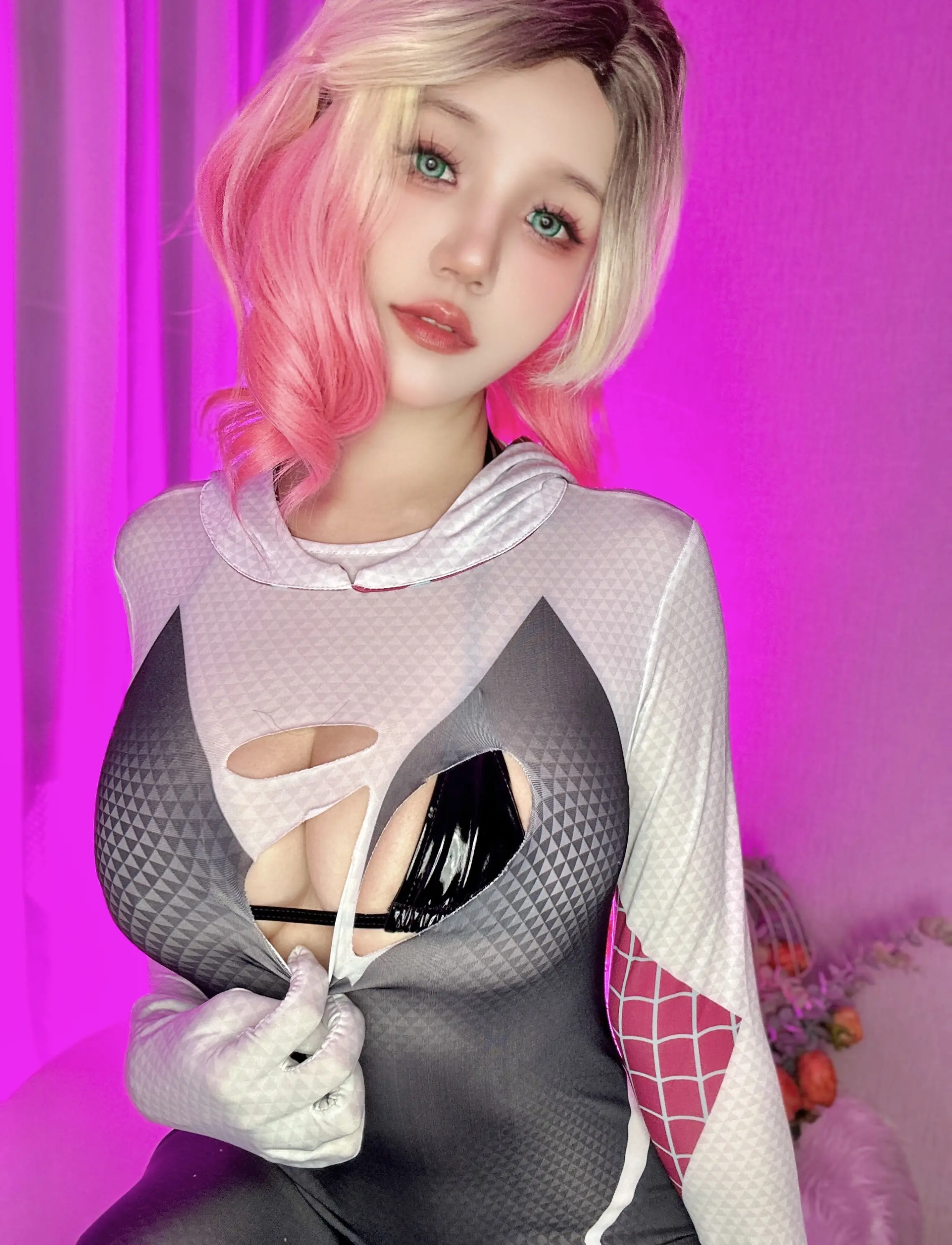 小仓千代w Spider Gwen 蜘蛛格温 [20P]