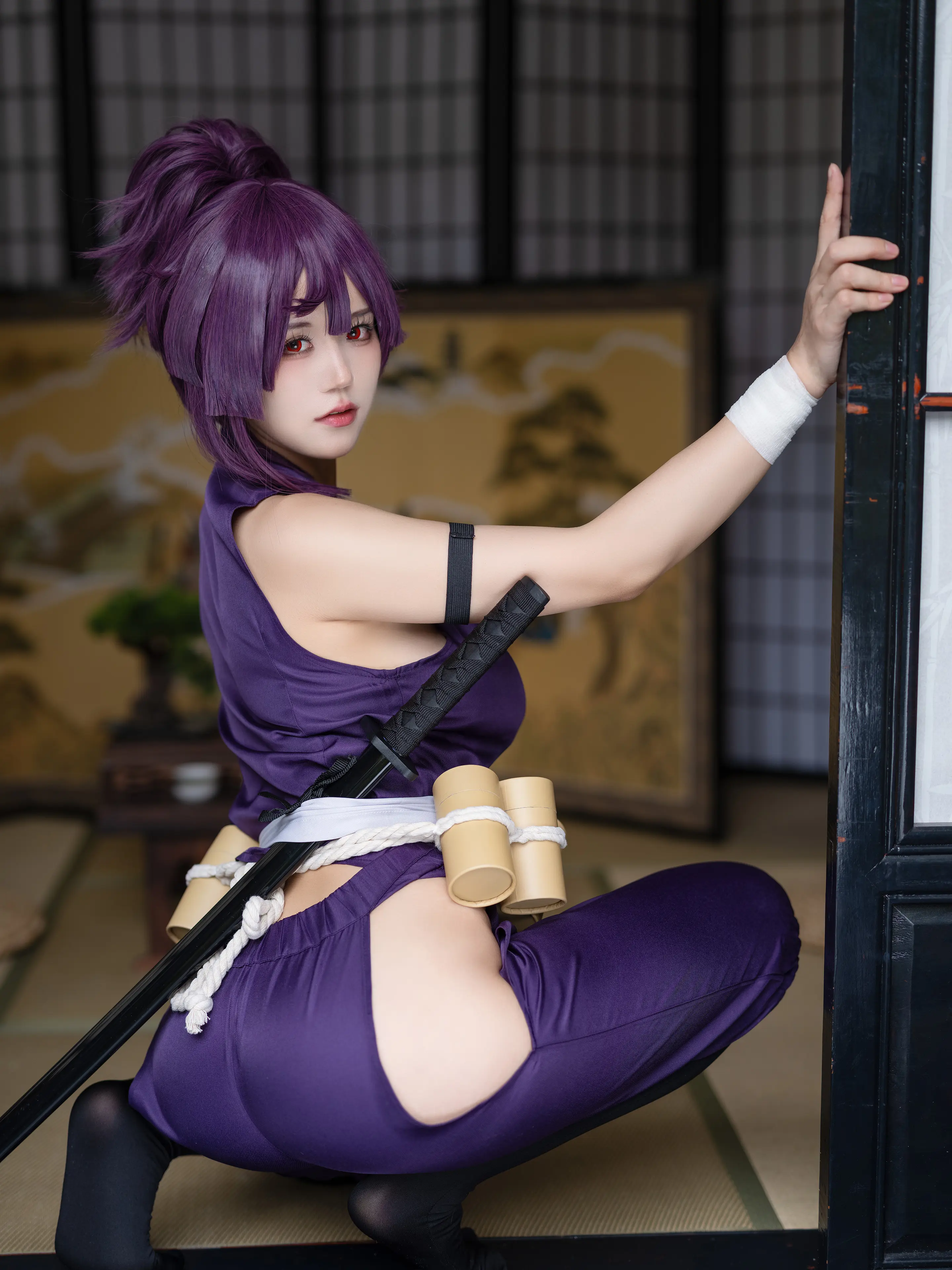 小仓千代w Yuzuriha 地狱楽 杠 [26P]