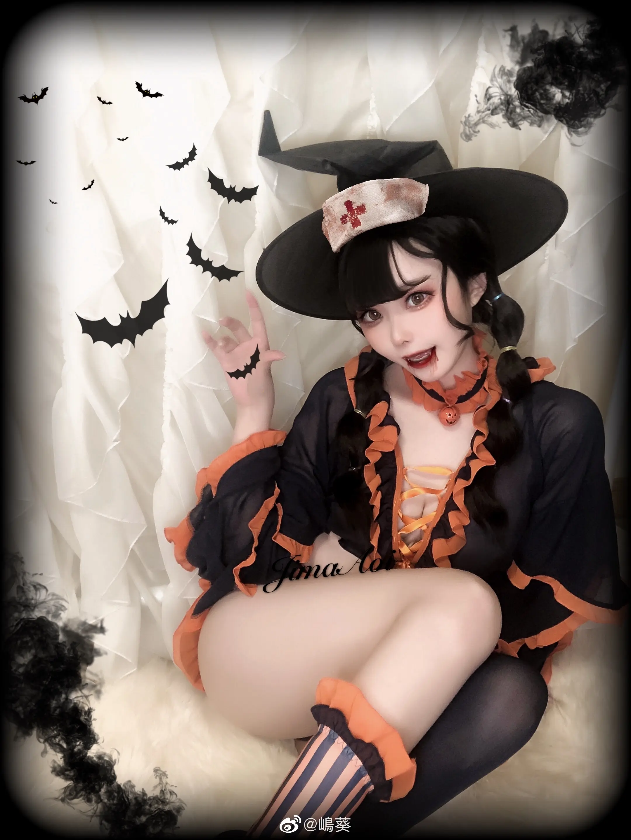 嶋葵 万圣节小恶魔 [15P]
