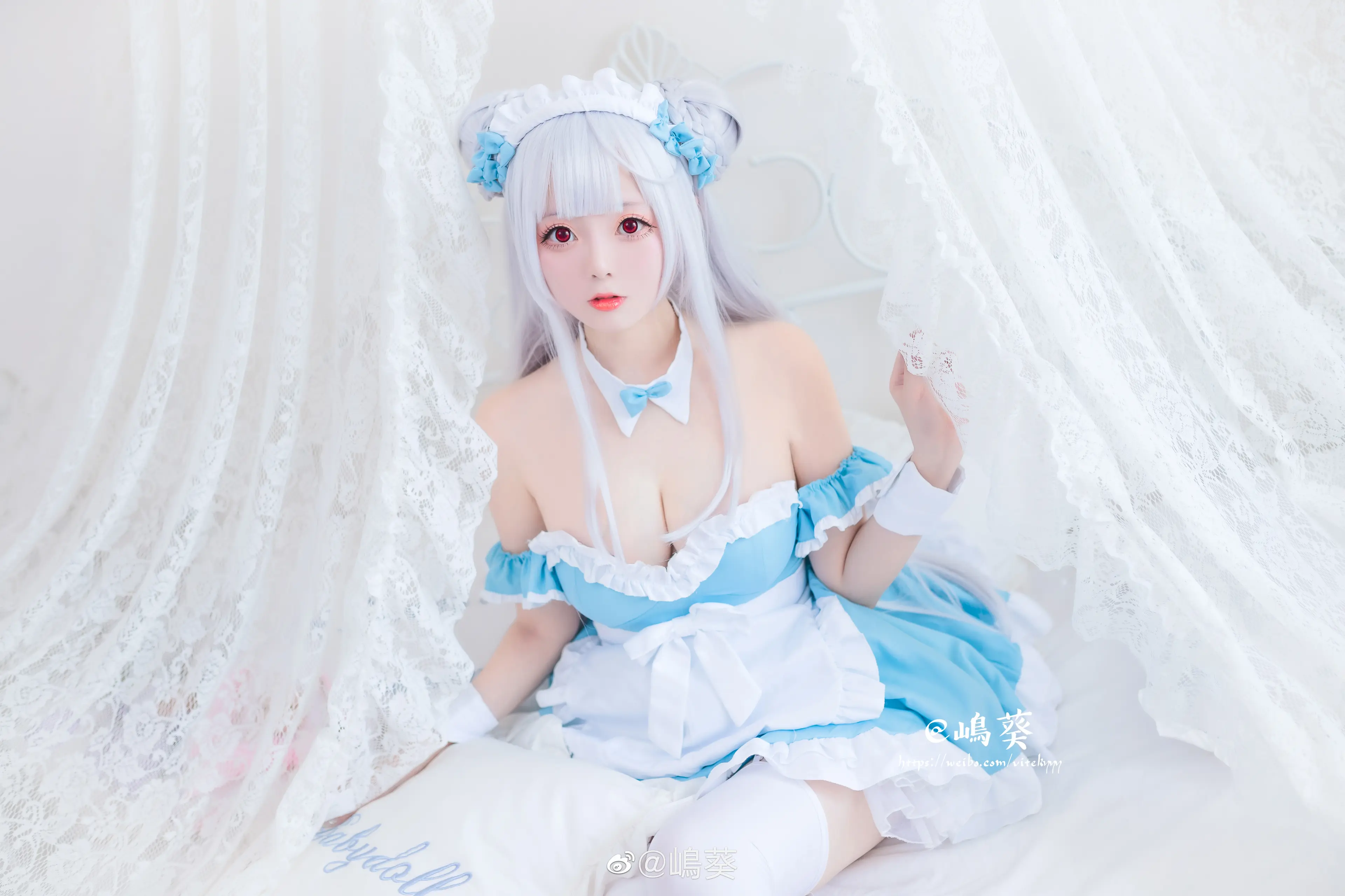 嶋葵 小天鹅女仆 [12P]