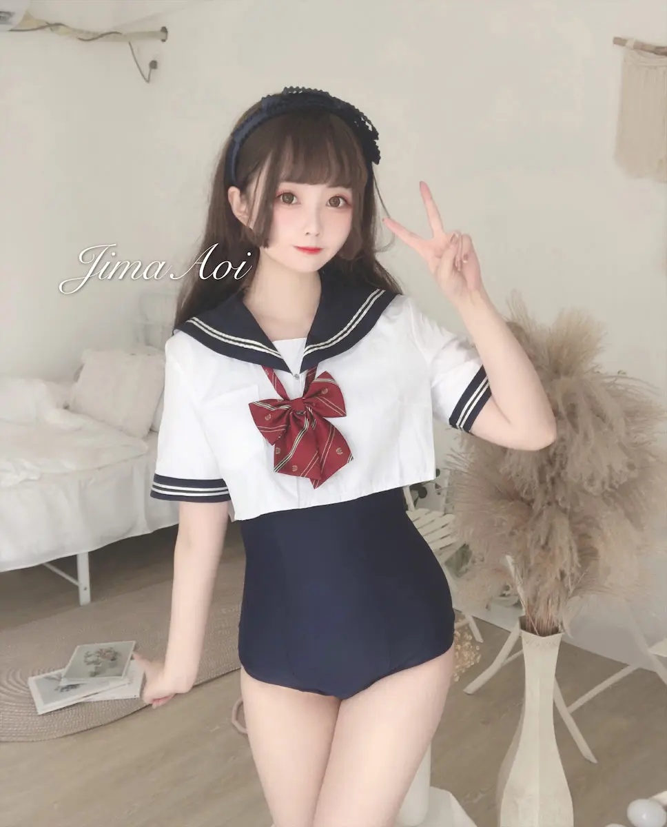 嶋葵 JK制服 [7P]