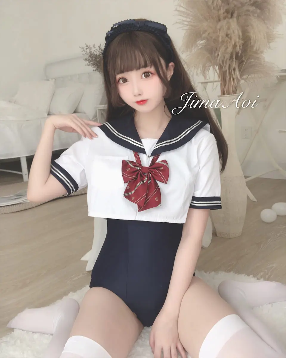 嶋葵 JK制服 [7P]