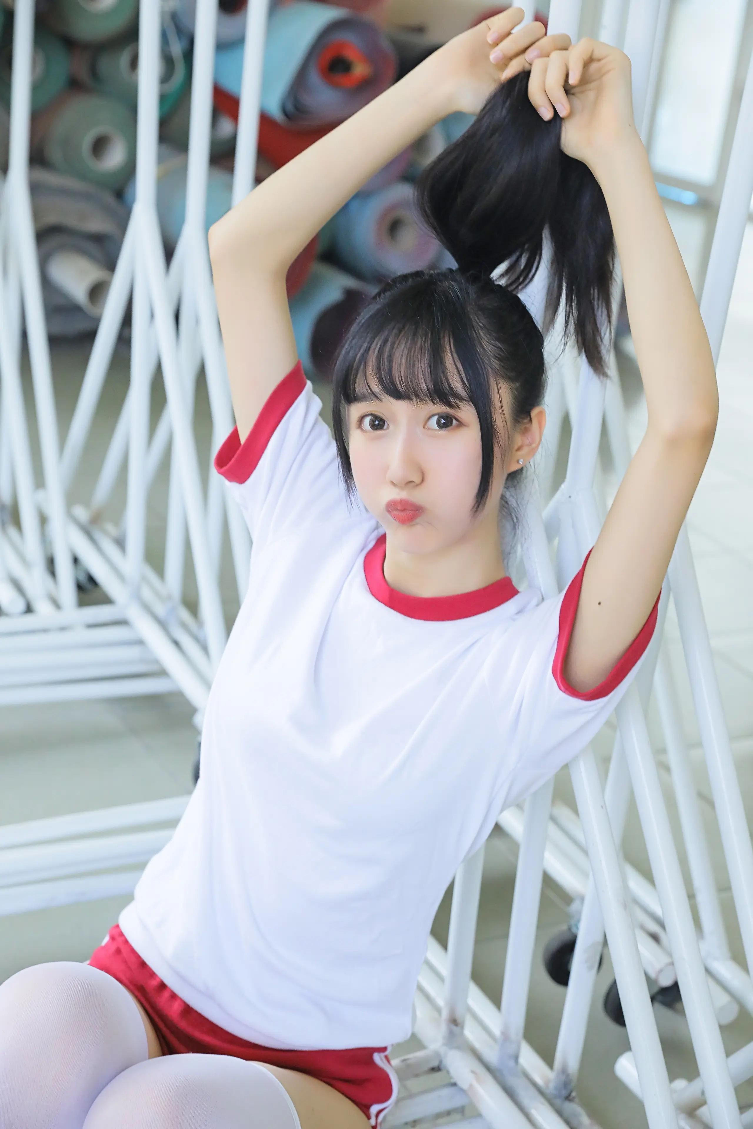 木绵绵 上体育课啦 [59P]