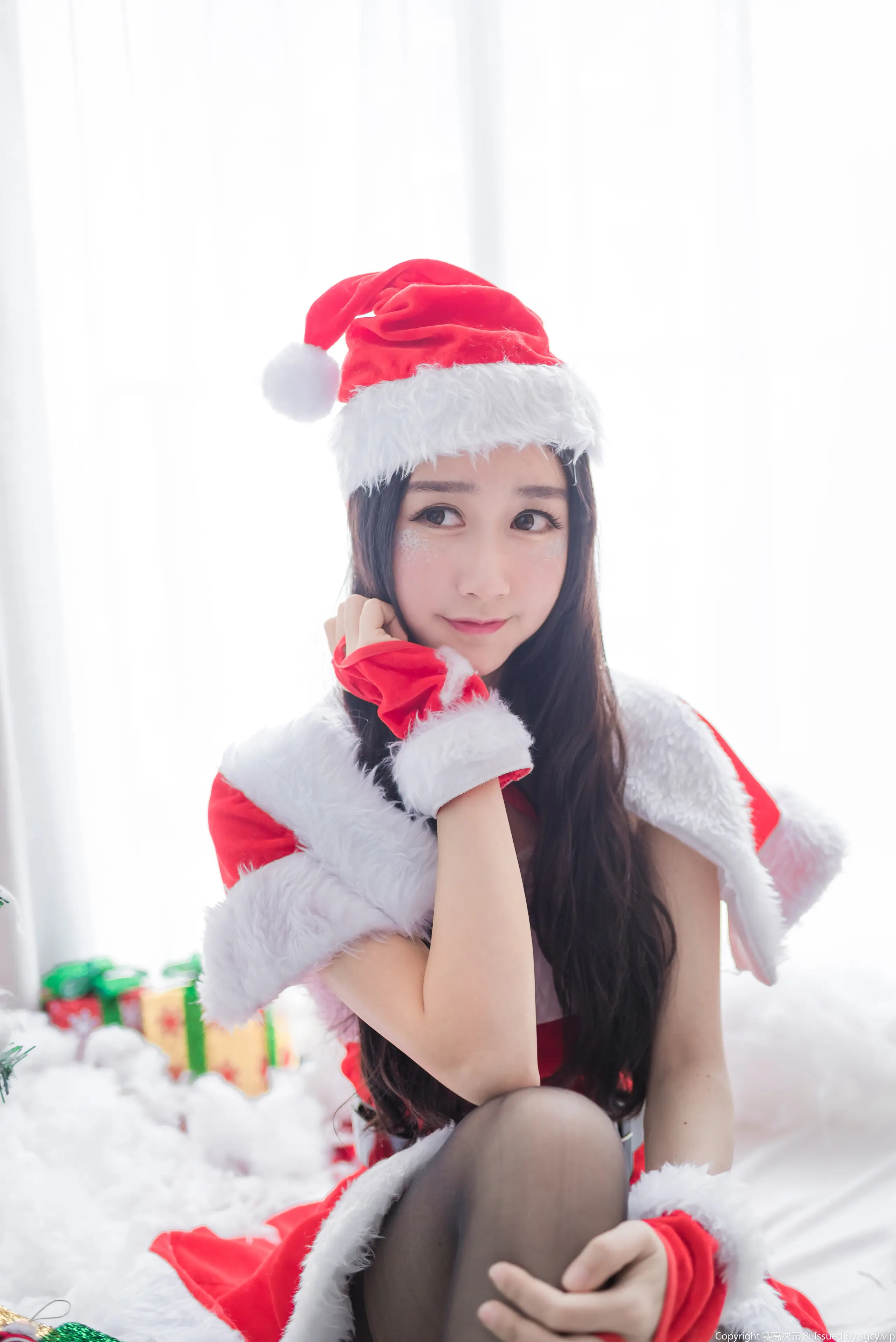 木绵绵 圣诞老人和驯鹿酱 [46P]