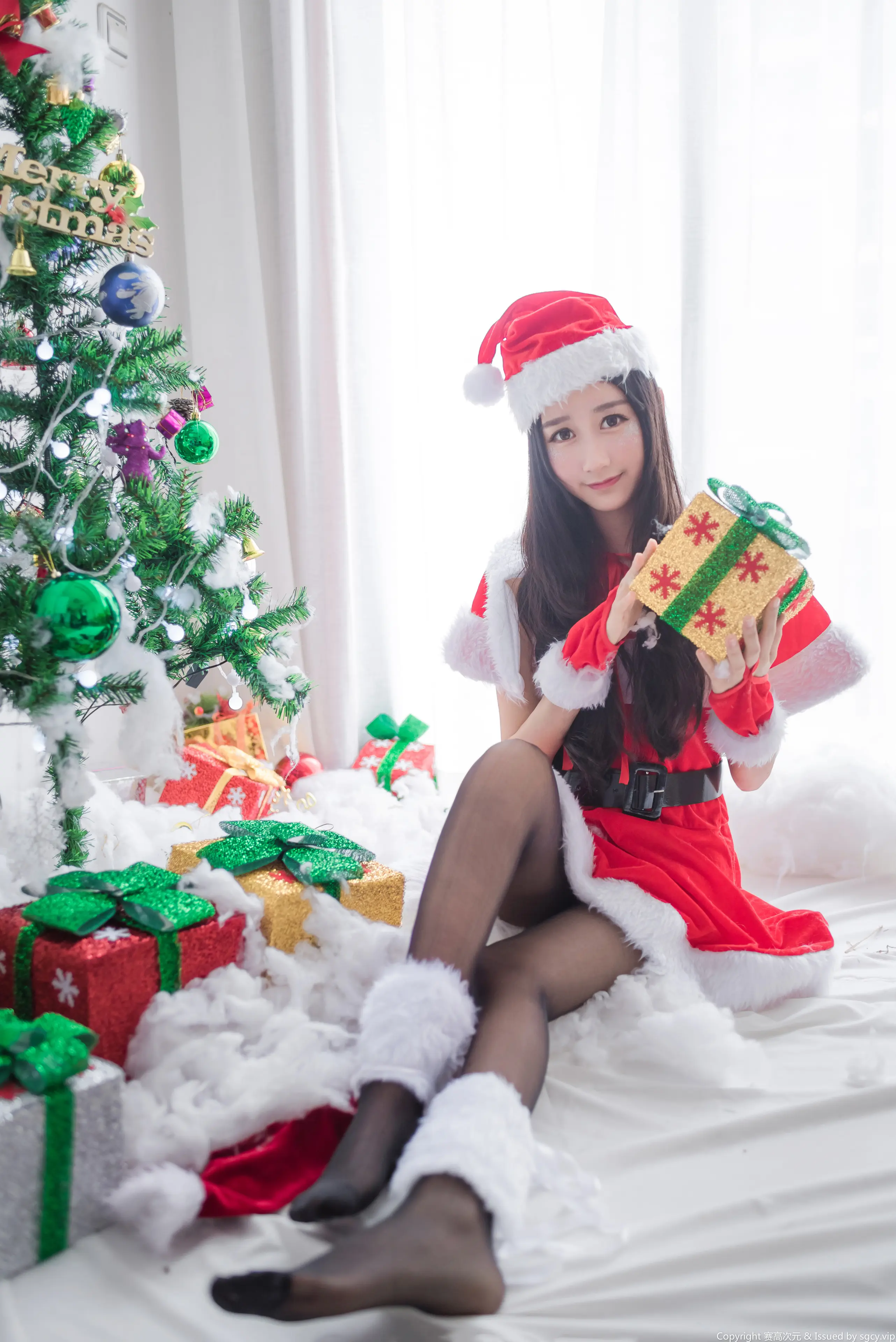 木绵绵 圣诞老人和驯鹿酱 [46P]