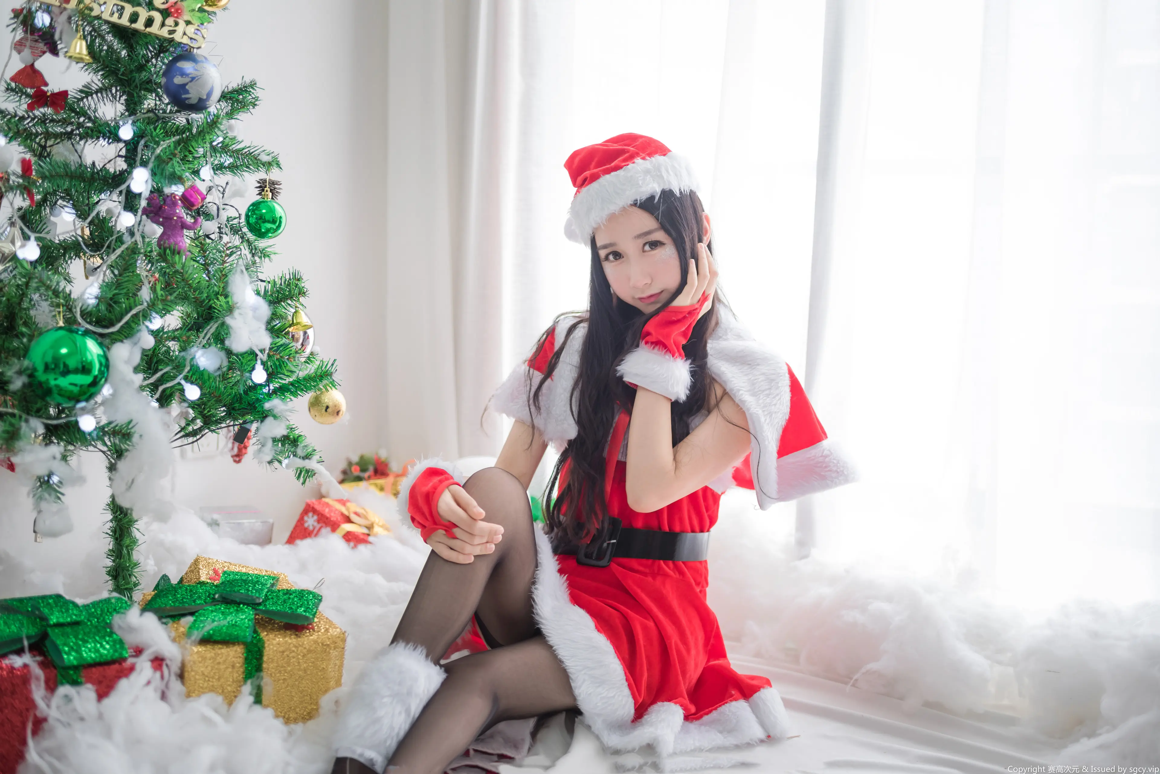 木绵绵 圣诞老人和驯鹿酱 [46P]