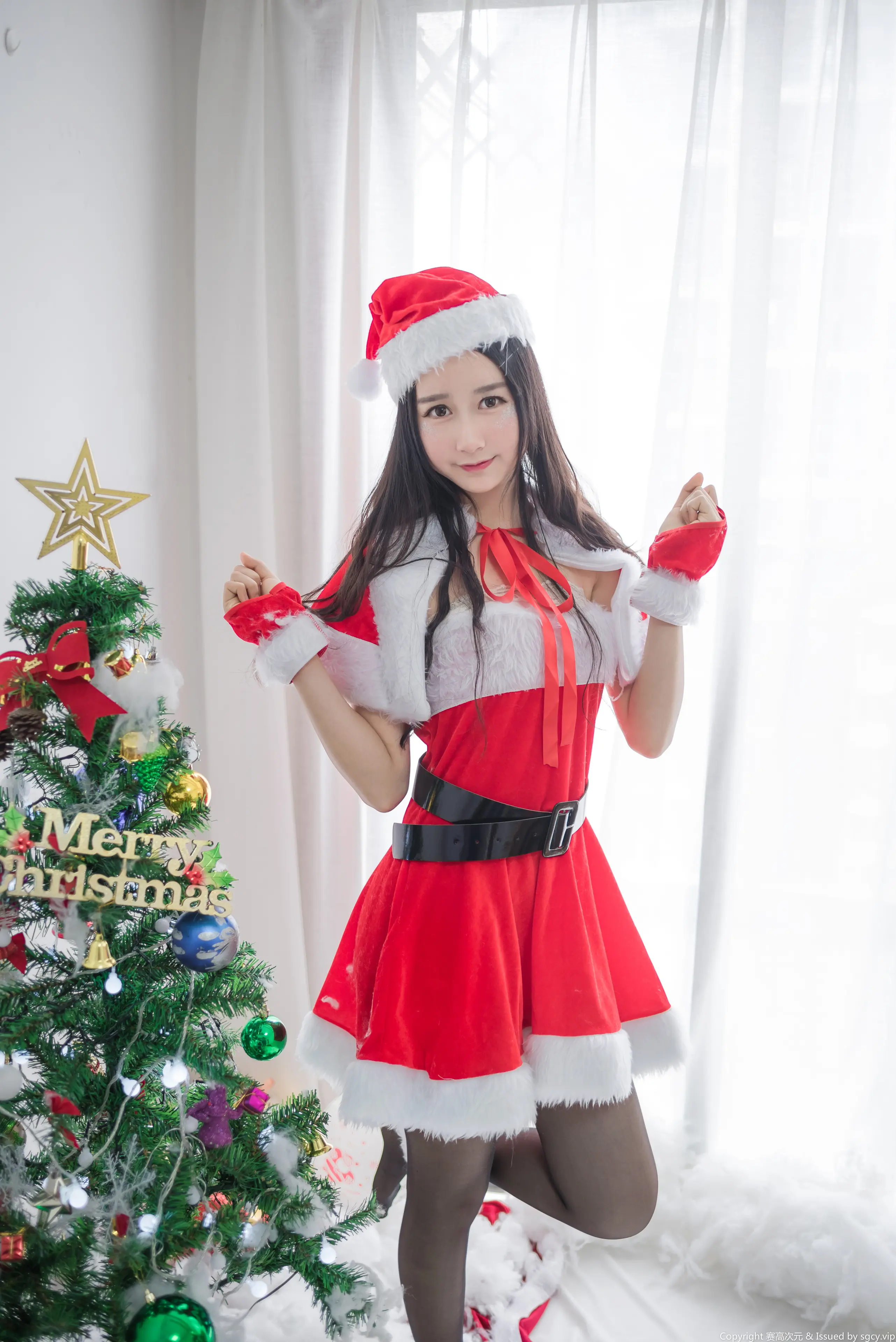 木绵绵 圣诞老人和驯鹿酱 [46P]