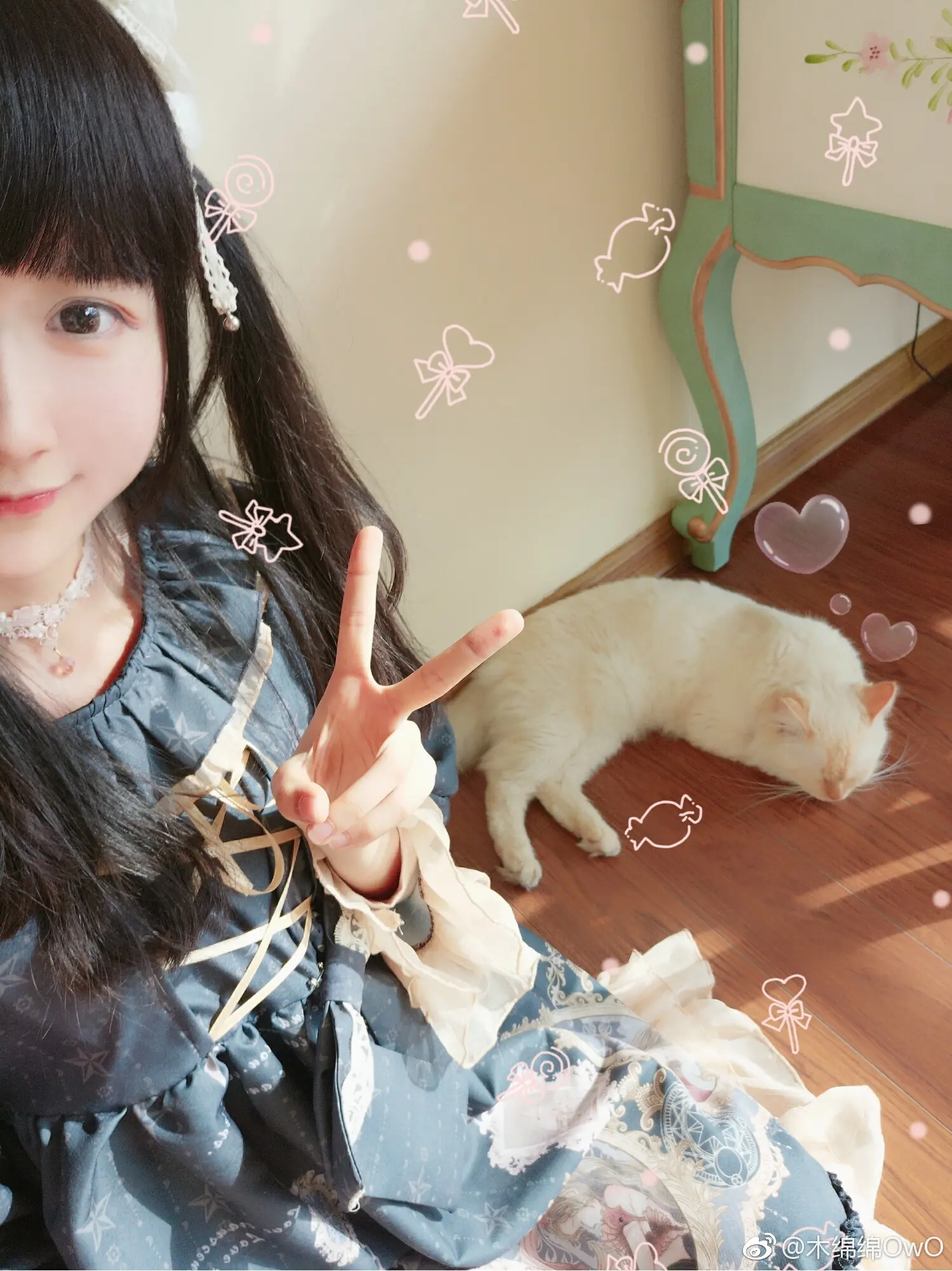 木绵绵 微博17 [50P]