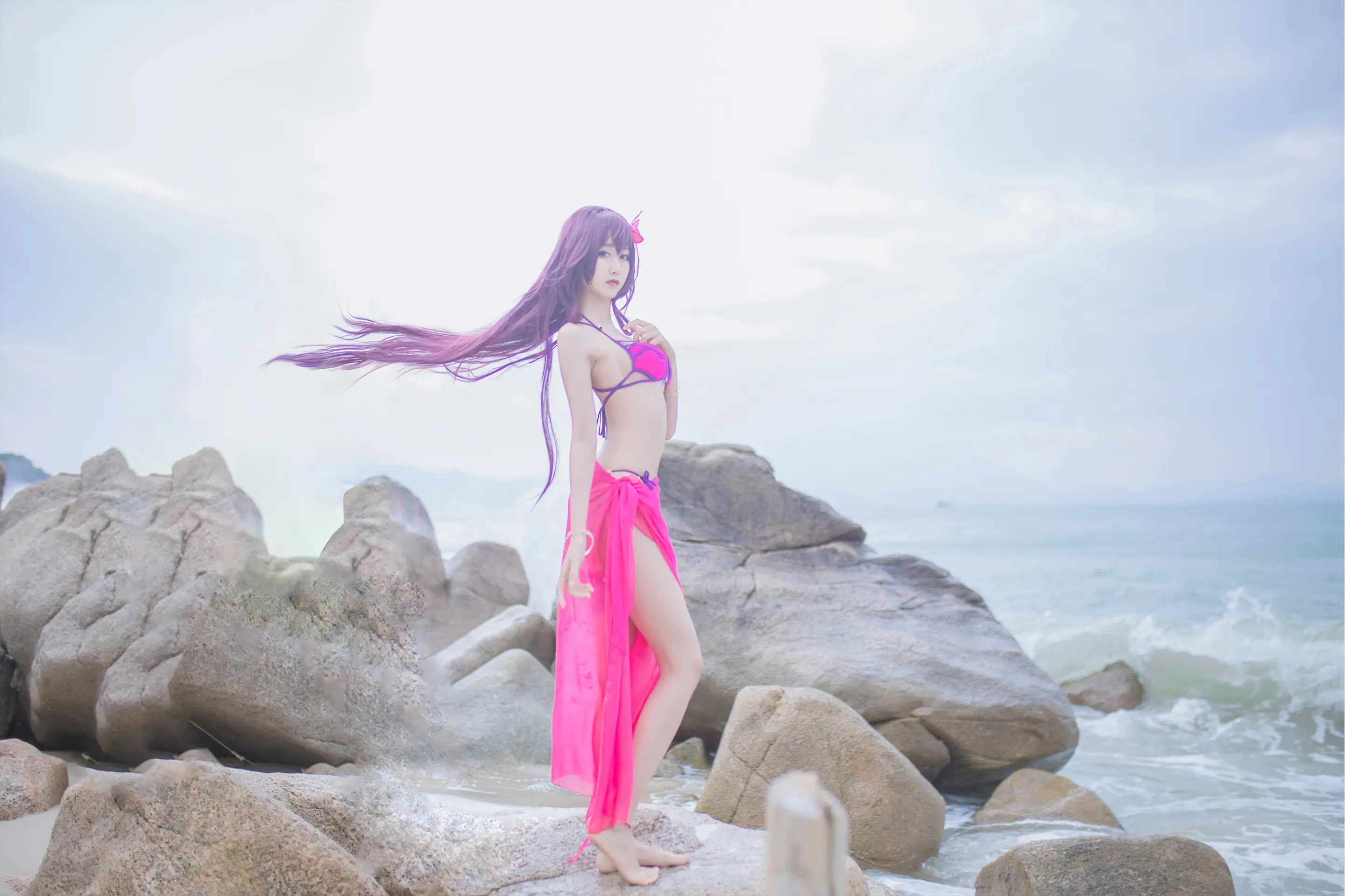 木绵绵 泳装斯卡哈 [21P]