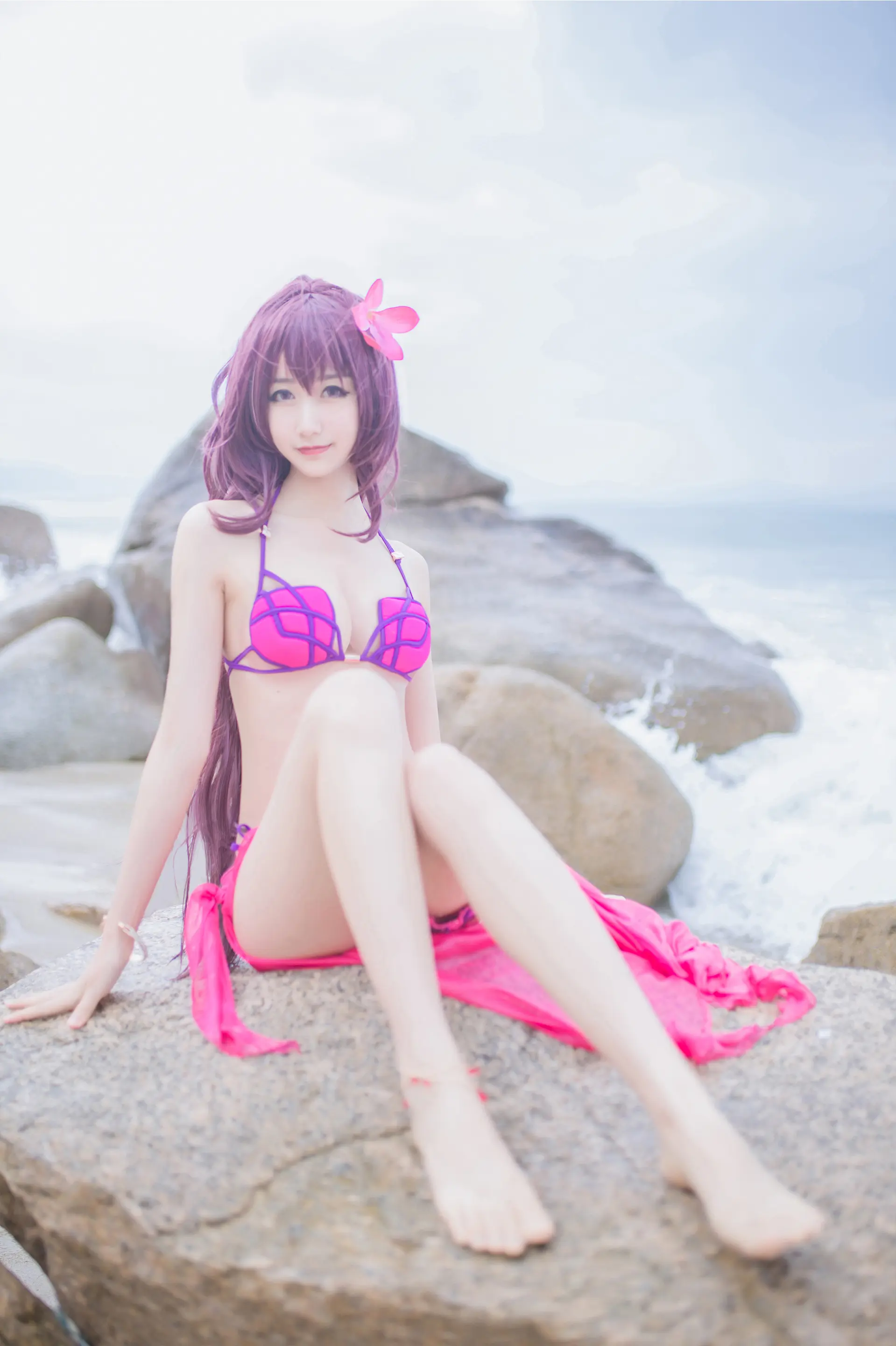 木绵绵 泳装斯卡哈 [21P]