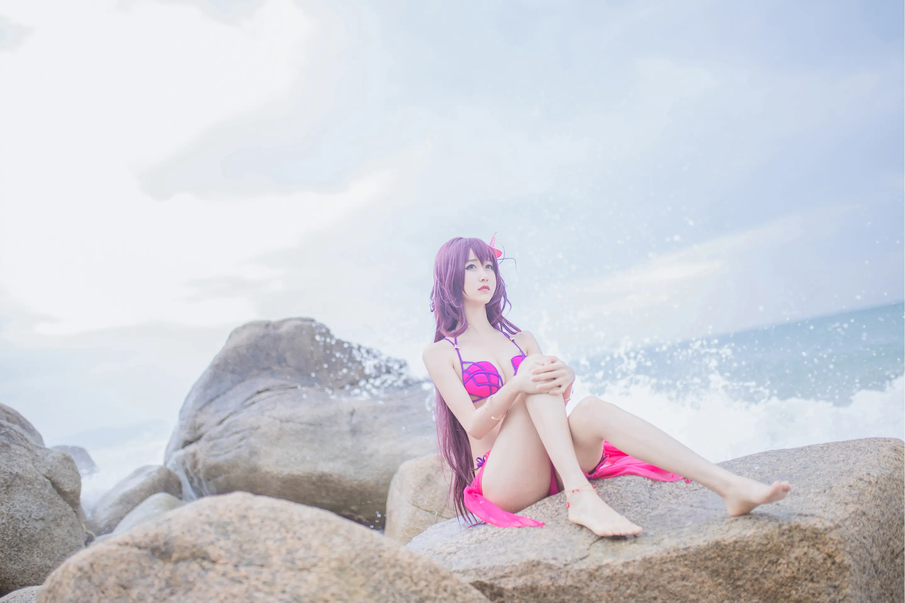 木绵绵 泳装斯卡哈 [21P]